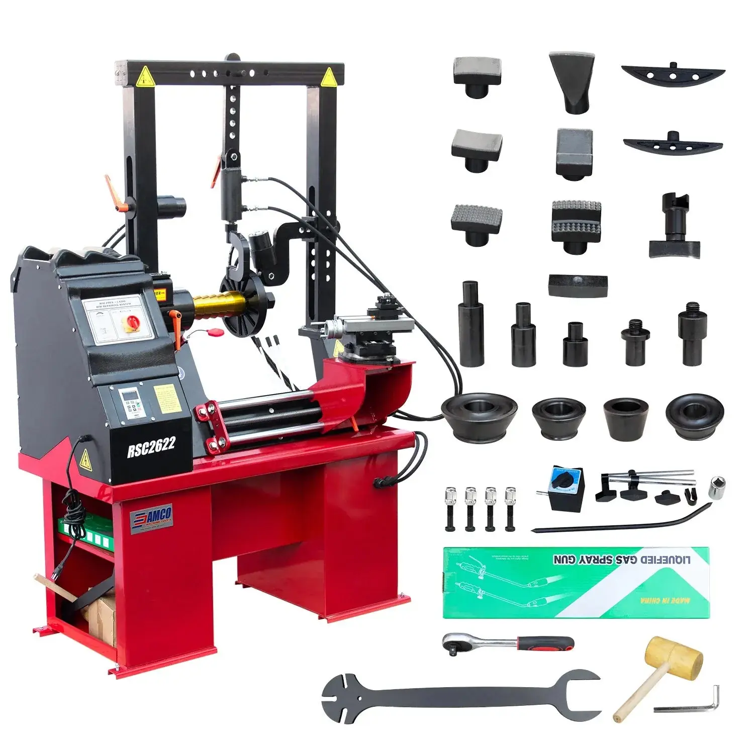 110V Aluminum-Rim Straightening Machine Auto Repair Equipment Wheel Repair - Image 3