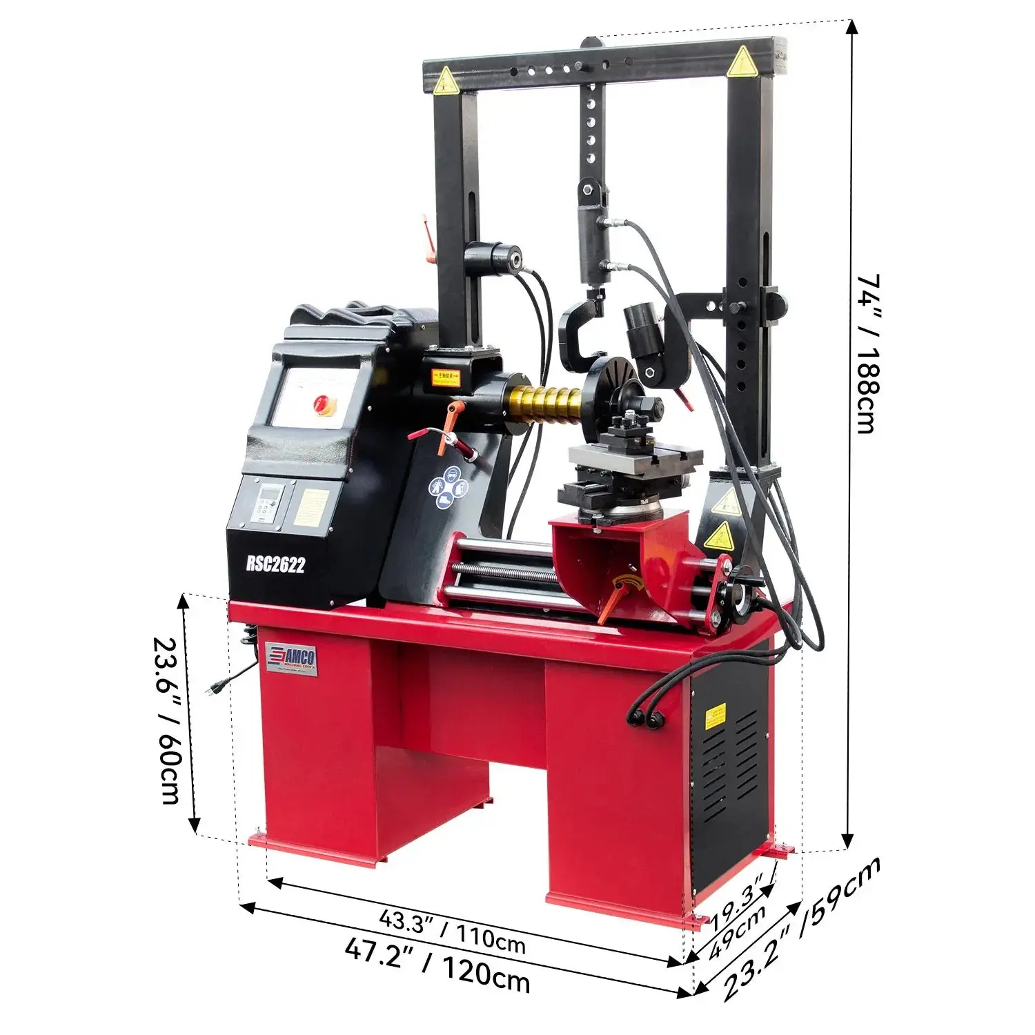 110V Aluminum-Rim Straightening Machine Auto Repair Equipment Wheel Repair - Image 4