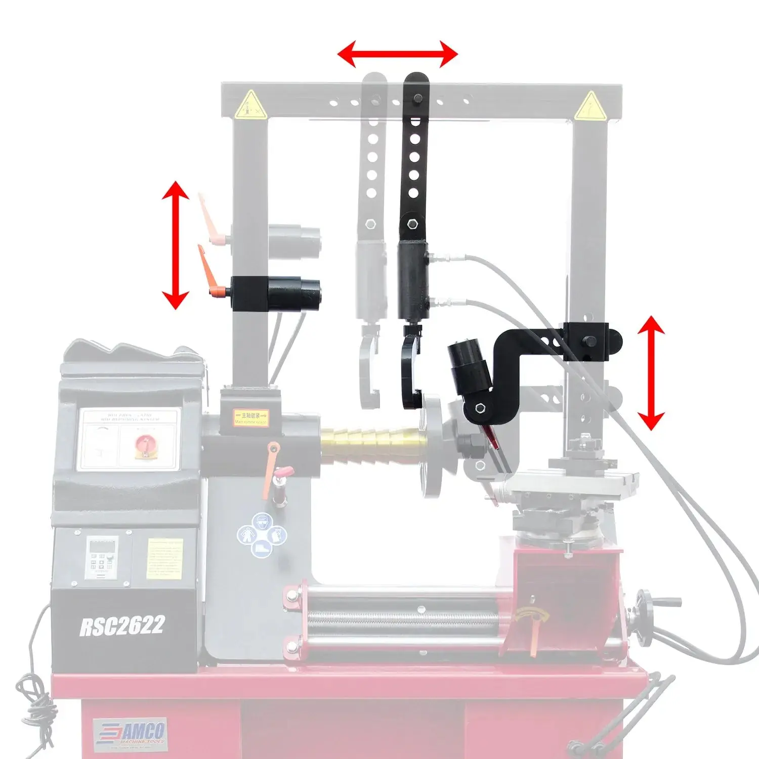 110V Aluminum-Rim Straightening Machine Auto Repair Equipment Wheel Repair - Image 8