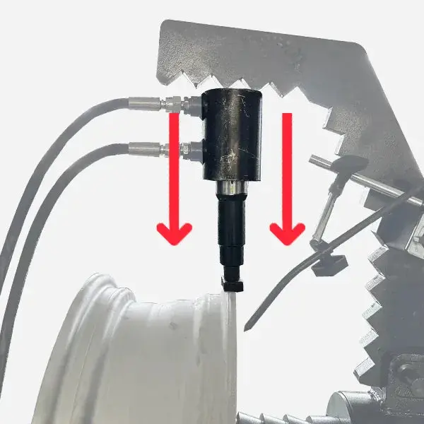 110V Rim Straightener Rim Turning Wheel Straightening Machine - Image 13