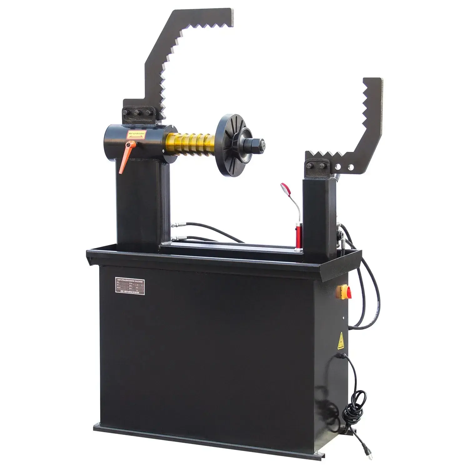 110V Rim Straightener Rim Turning Wheel Straightening Machine - Image 17