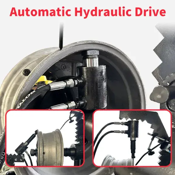 110V Rim Straightener Rim Turning Wheel Straightening Machine - Image 5