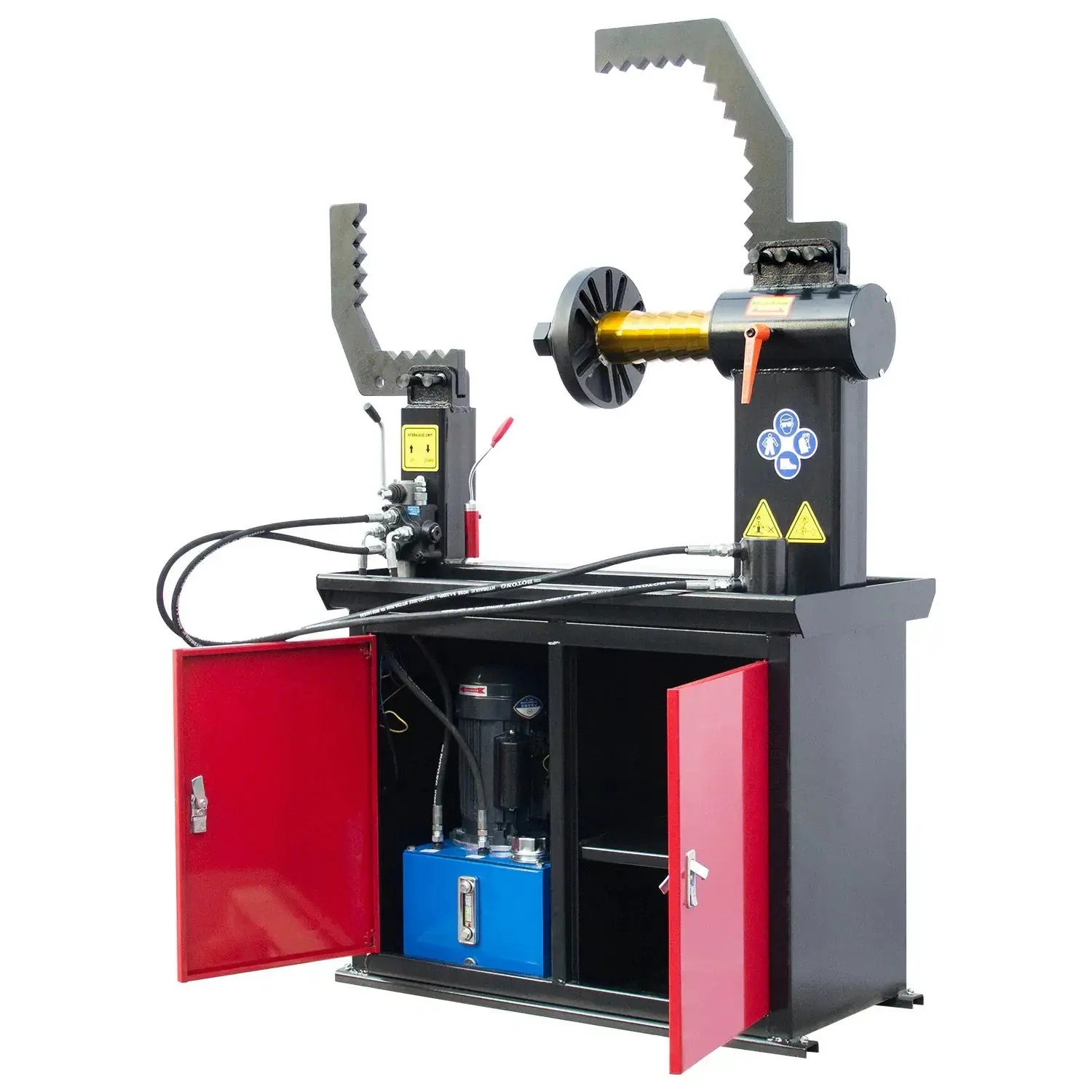 110V Rim Straightener Rim Turning Wheel Straightening Machine - Image 7