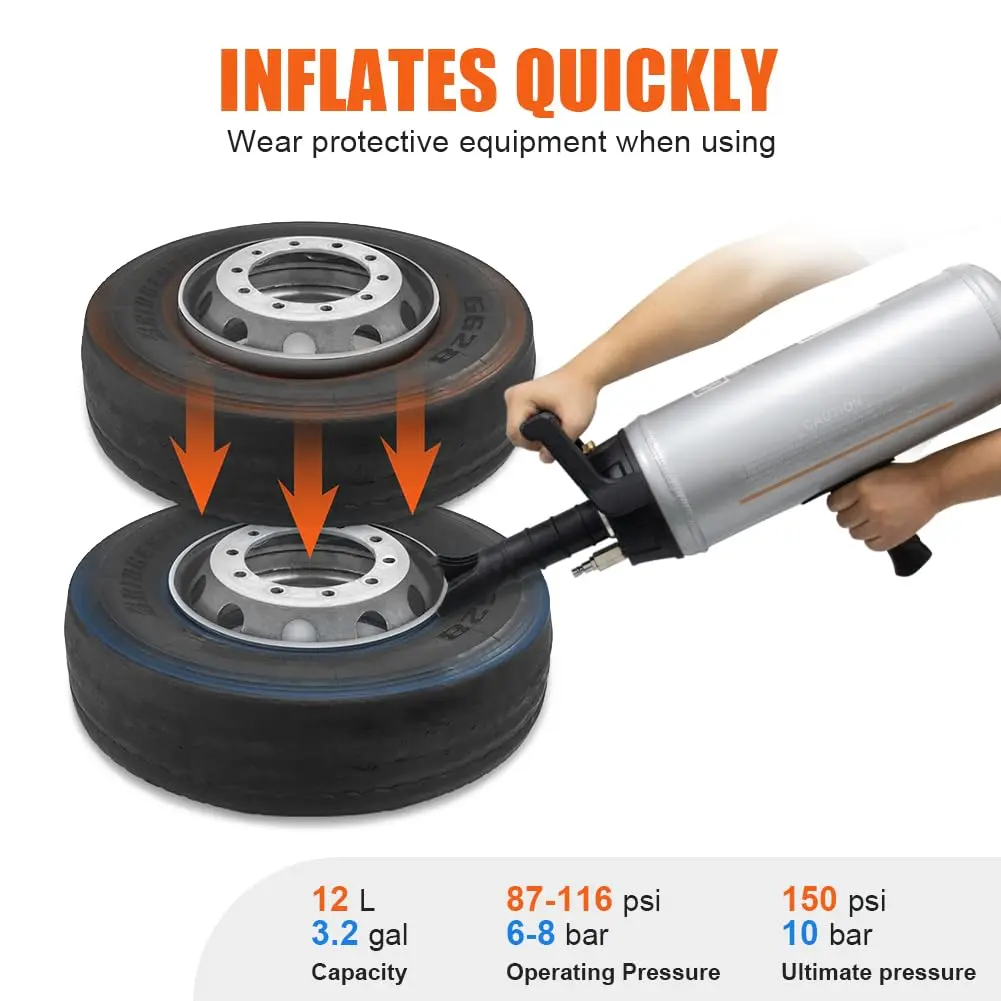 3.2 Gallon Aluminum Tank Bead Seater - Image 5