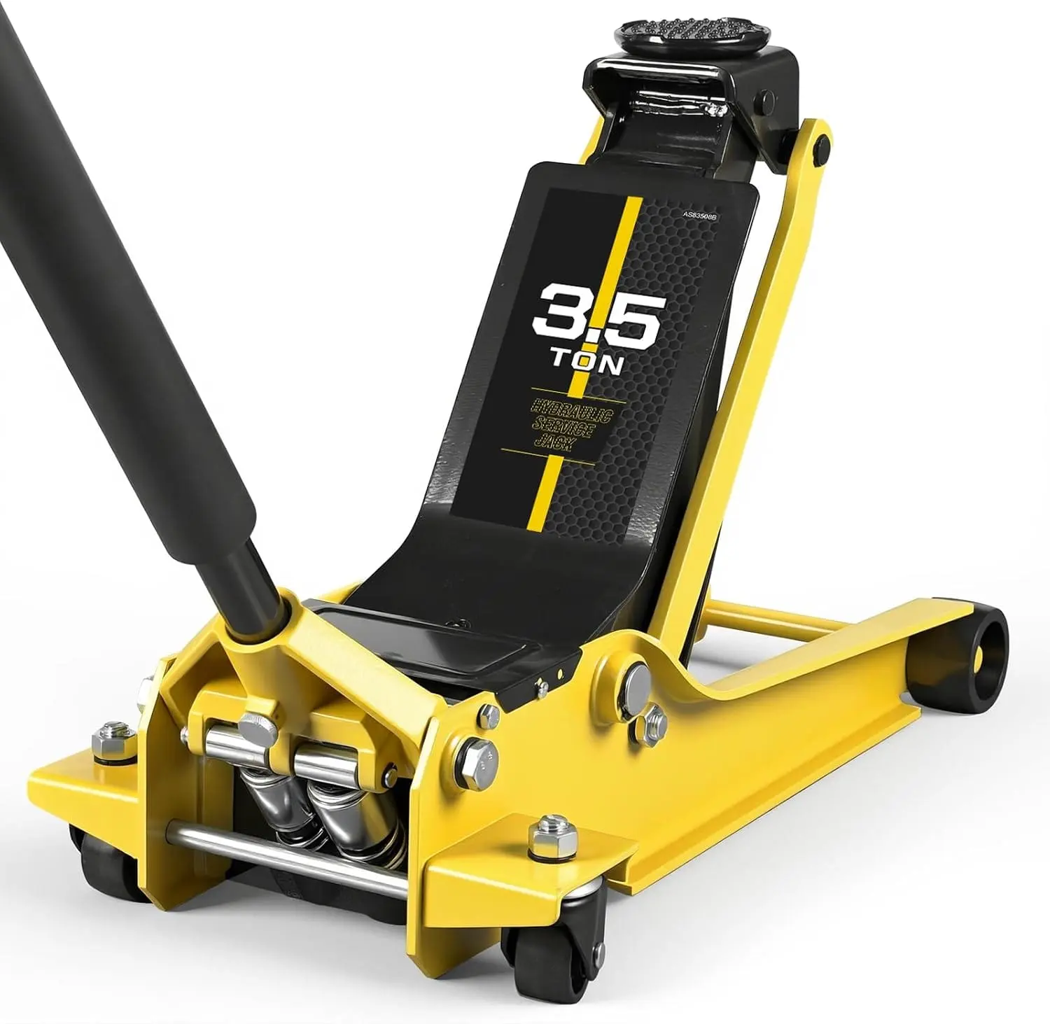 TCE 3.5 Ton Floor Jack Hydraulic Low Profile Floor Jack with Dual Piston Quick Lift Pump, Home and Workshop Car Maintenance for Various Vehicles, 3.5 Ton Capacity