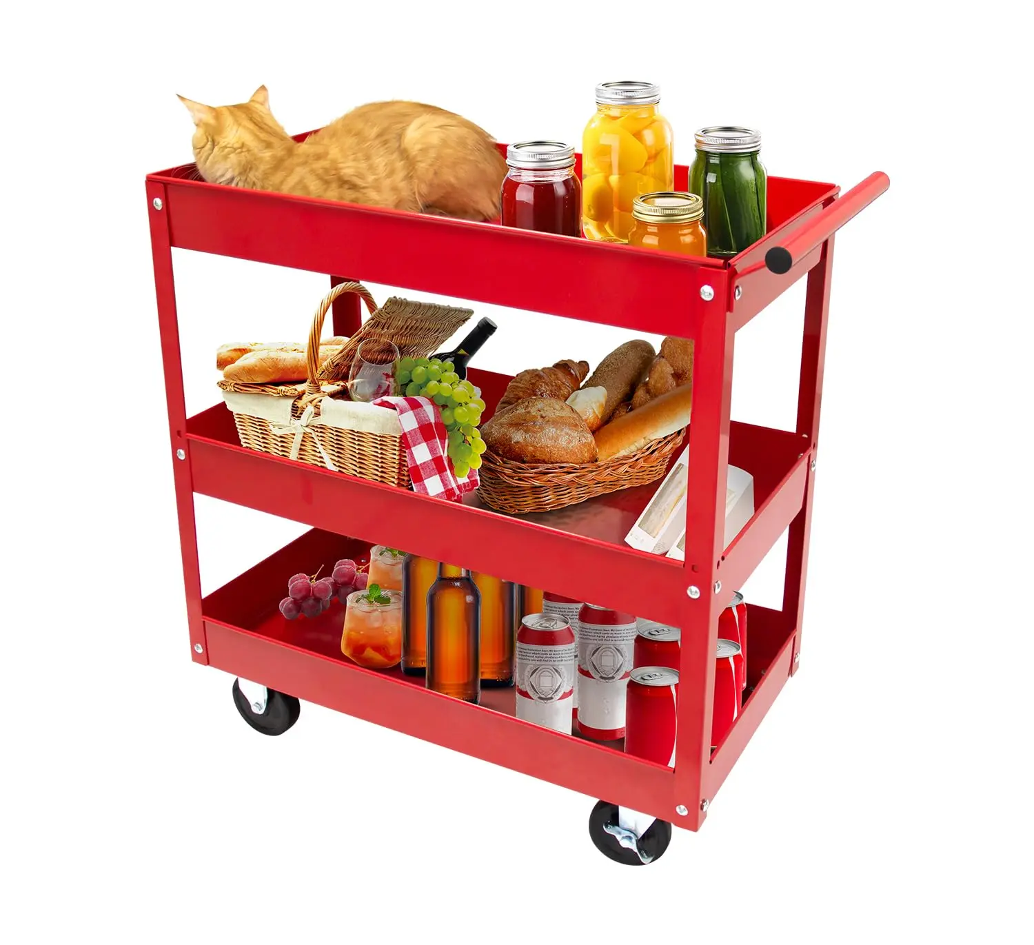 3 Tier Service Cart - Image 15