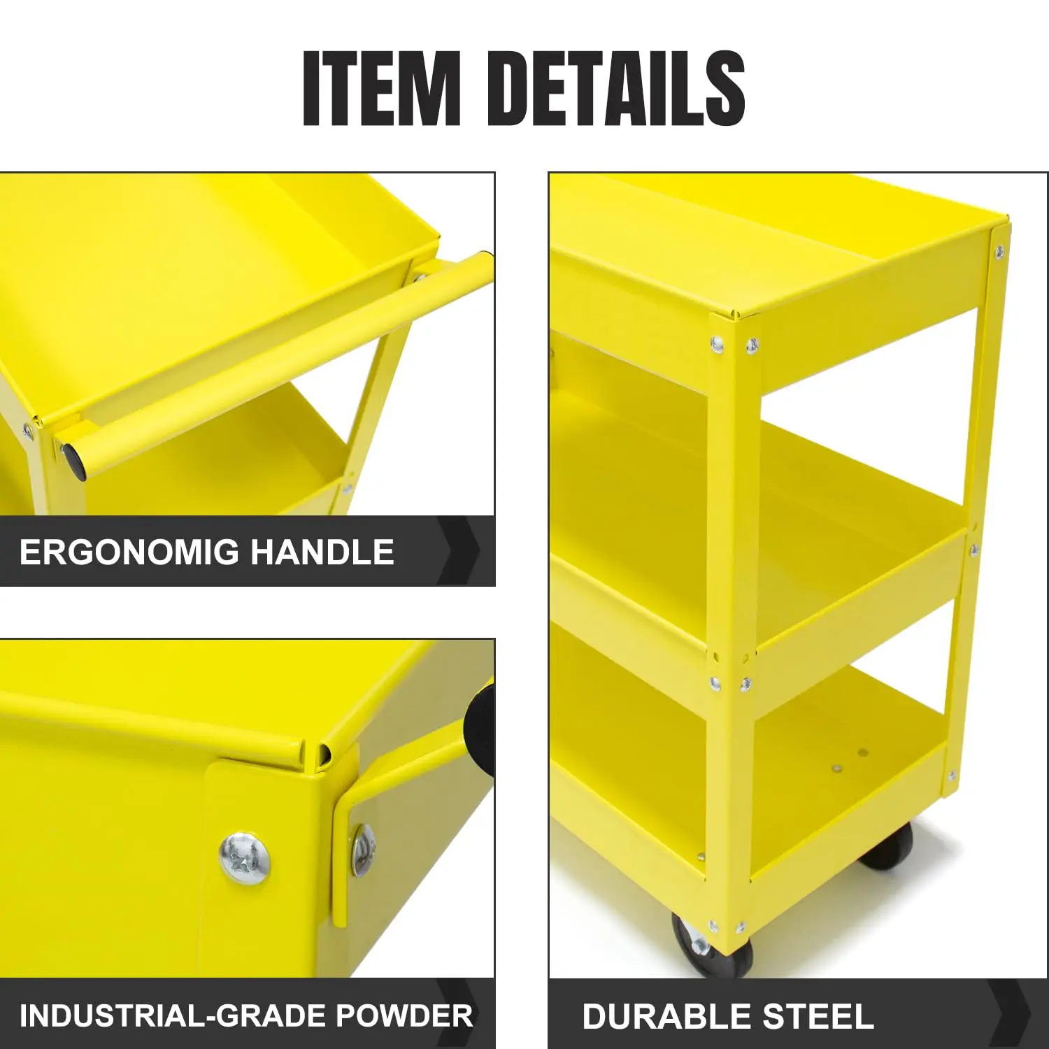 3 Tier Service Cart - Image 6