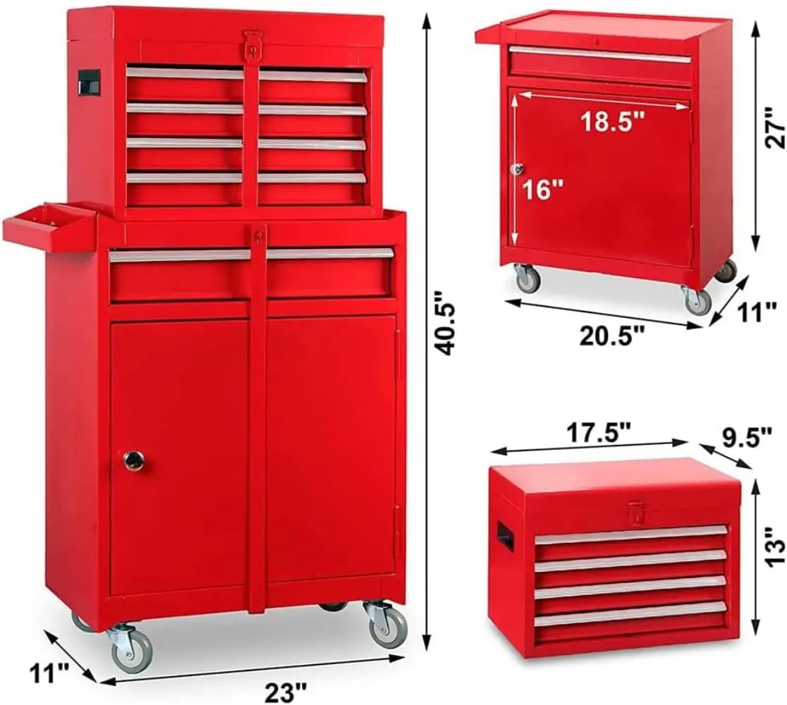 5-Drawer Rolling Tool Chest - Image 11