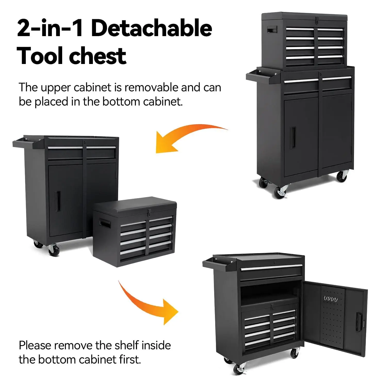 5-Drawer Rolling Tool Chest - Image 5