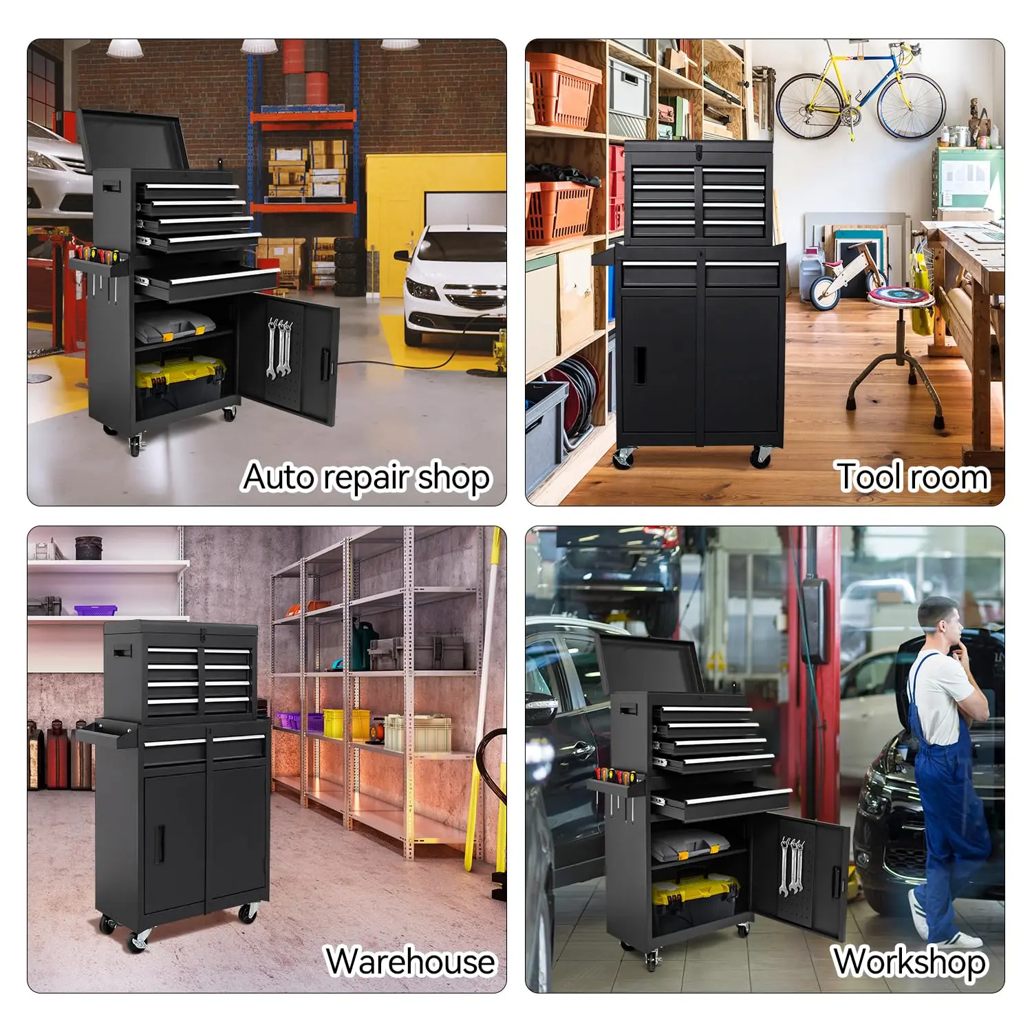 5-Drawer Rolling Tool Chest - Image 9