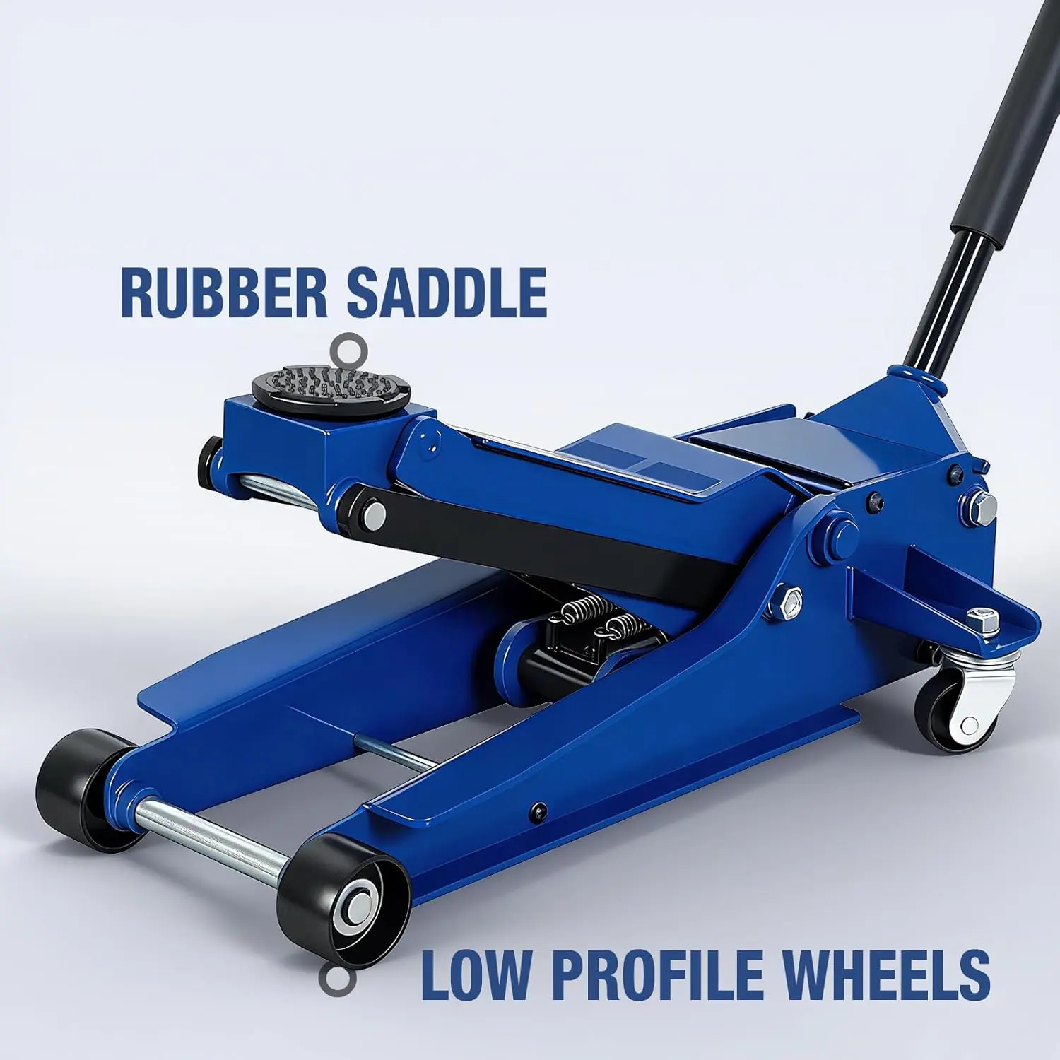 TCE 5 Ton Floor Jack Hydraulic Low Profile Floor Jack with Dual Piston Pump, Home and Workshop Car Maintenance for Various Vehicles, 1 Year Warranty, TR-STFL332L - Image 4