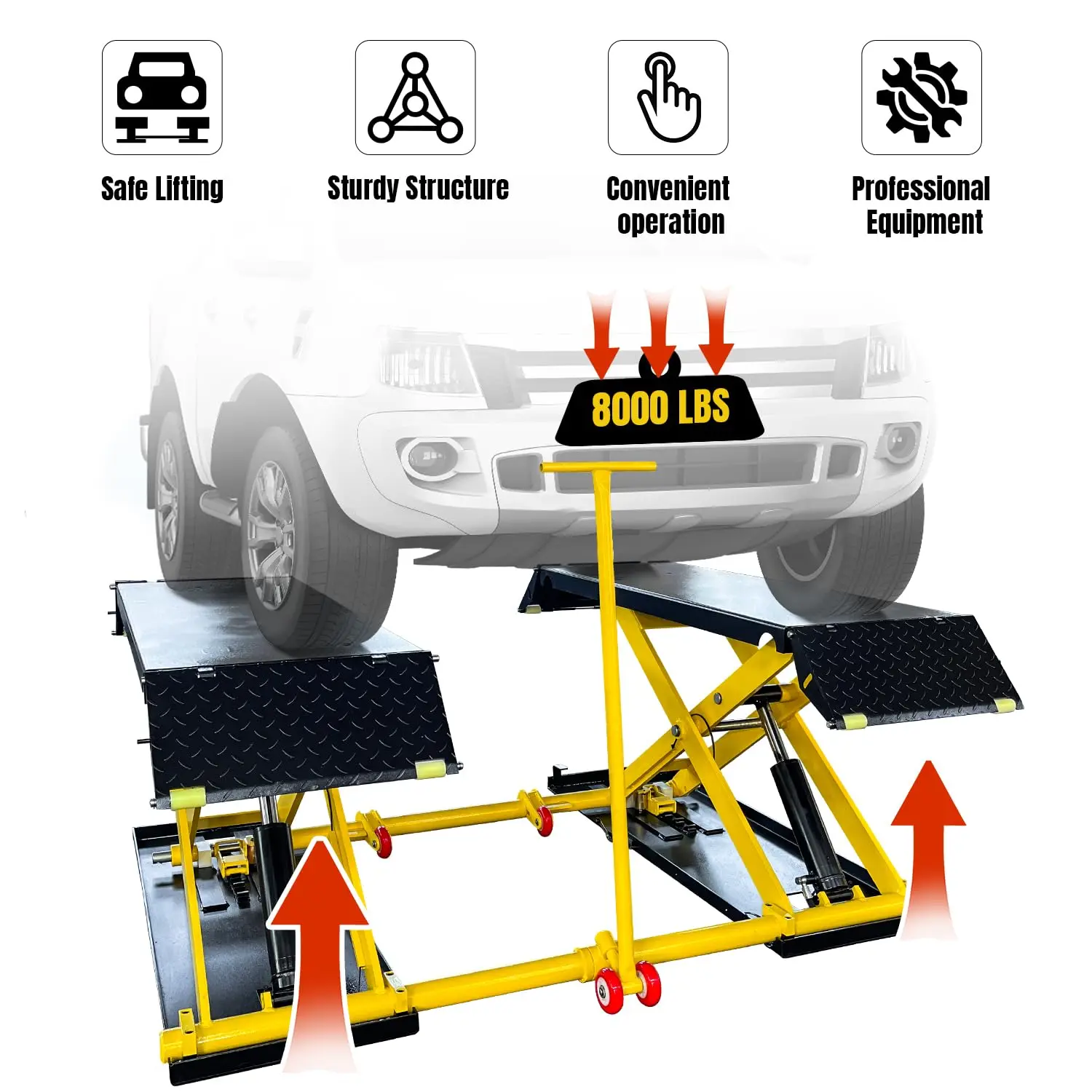 3.5 Ton(8,000 LBS) Scissor Lift (USA IN STOCK) - Image 11