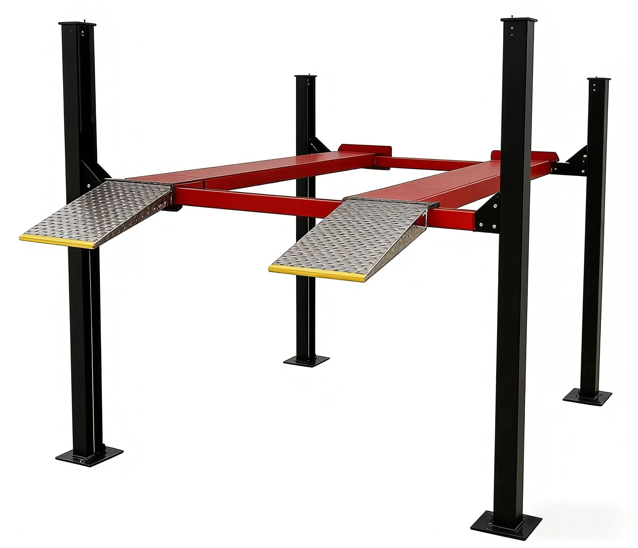 9,500 LBS 4-Post Car Lift, Extra Tall & Wide Parking and Storage Auto Lift with 79" Max Height, 3.0HP Heavy-Duty Hydraulic System for Garage, Parking, or Workshop Use, 1 Year Warranty - Image 3
