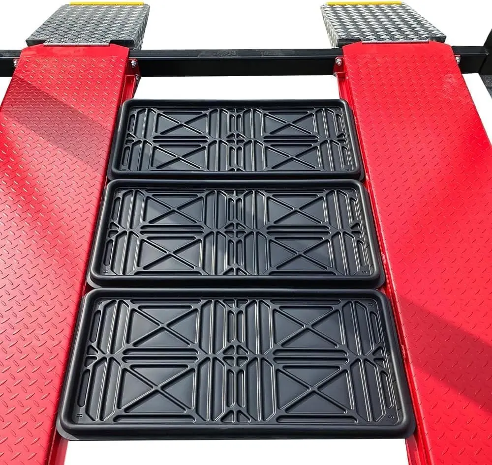 9,500 LBS 4-Post Car Lift, Extra Tall & Wide Parking and Storage Auto Lift with 79" Max Height, 3.0HP Heavy-Duty Hydraulic System for Garage, Parking, or Workshop Use, 1 Year Warranty - Image 8