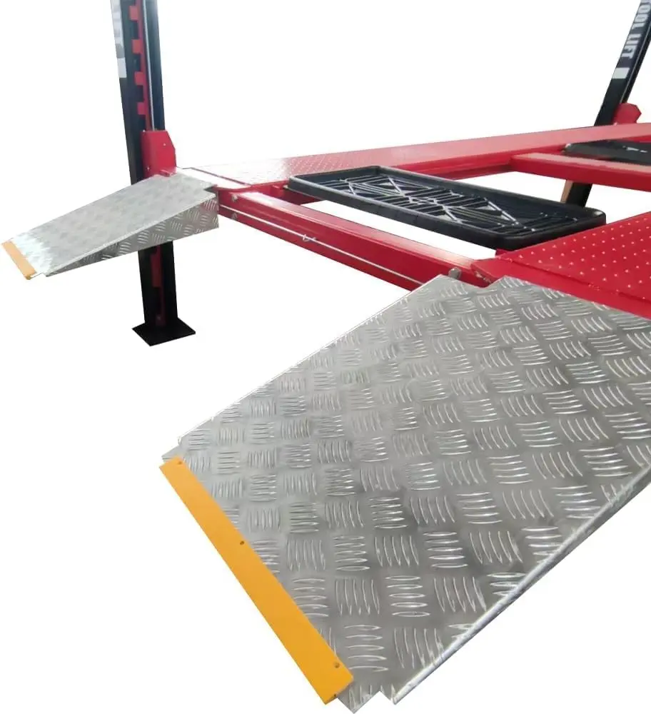 9,500 LBS 4-Post Car Lift, Extra Tall & Wide Parking and Storage Auto Lift with 79" Max Height, 3.0HP Heavy-Duty Hydraulic System for Garage, Parking, or Workshop Use, 1 Year Warranty - Image 9