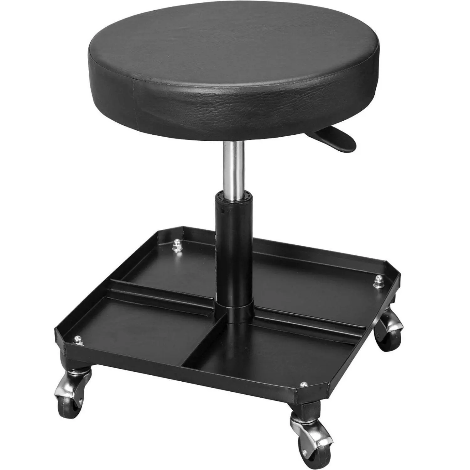 BIG RED Adjustable Rolling Creeper Seat with Tool Tray - Image 5
