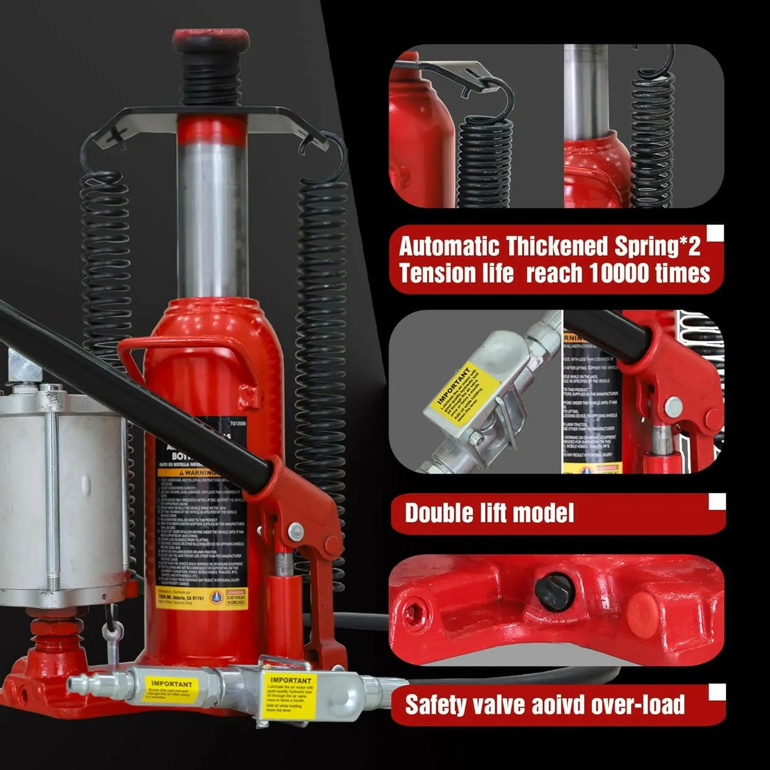 BIG RED Air Bottle Jack - Image 14