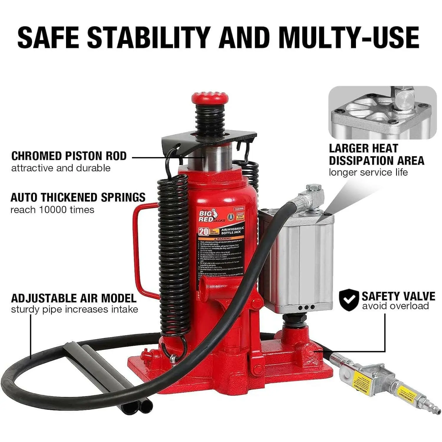 BIG RED Air Bottle Jack - Image 21
