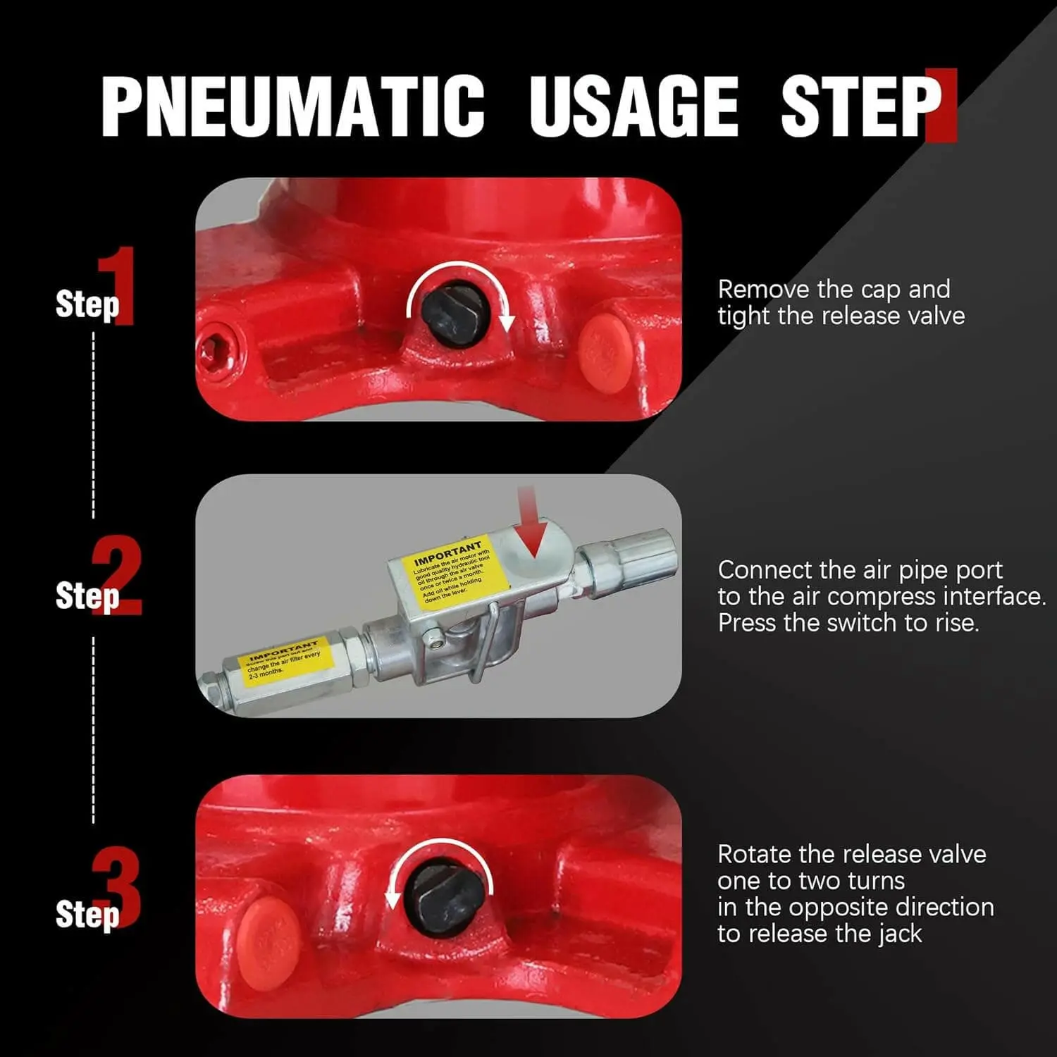BIG RED Air Bottle Jack - Image 32