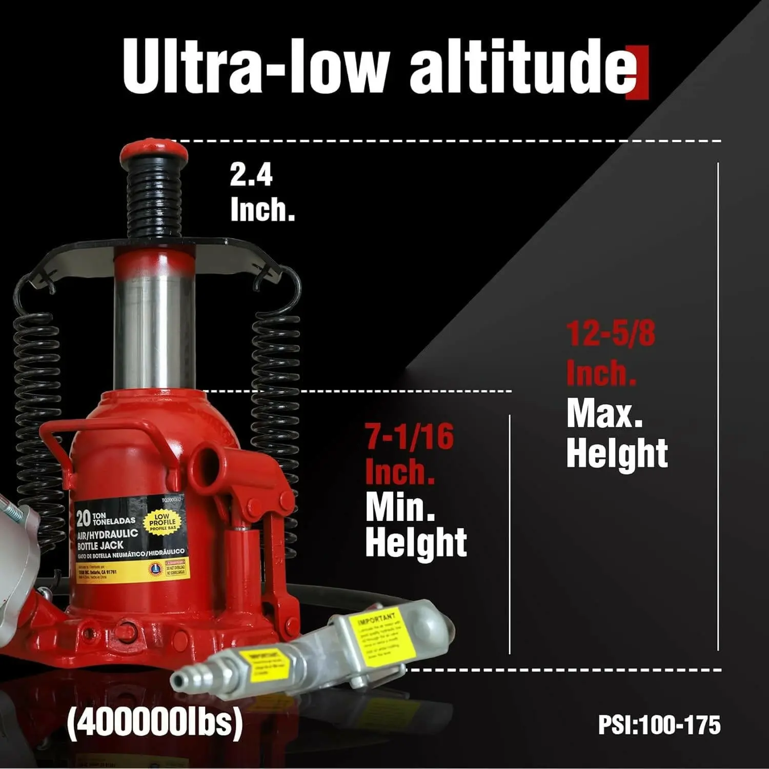 BIG RED Air Bottle Jack - Image 37