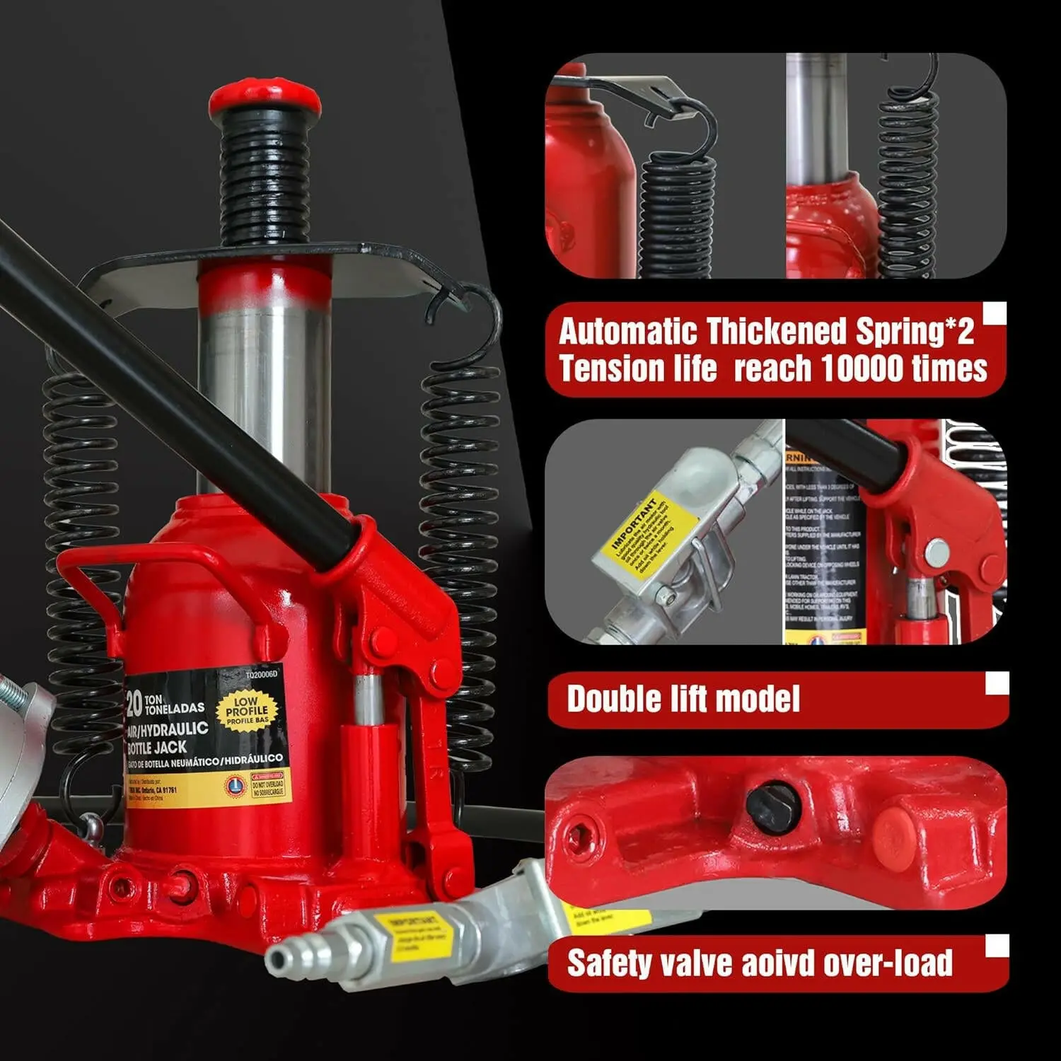 BIG RED Air Bottle Jack - Image 39