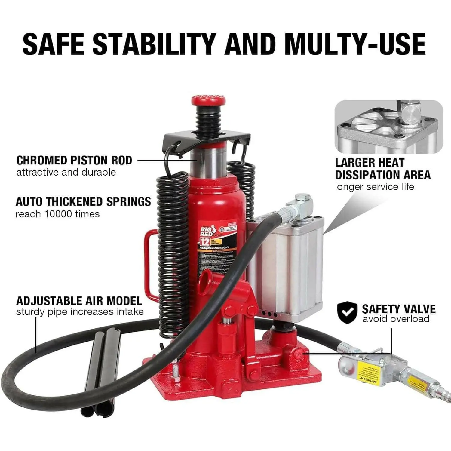 BIG RED Air Bottle Jack - Image 7