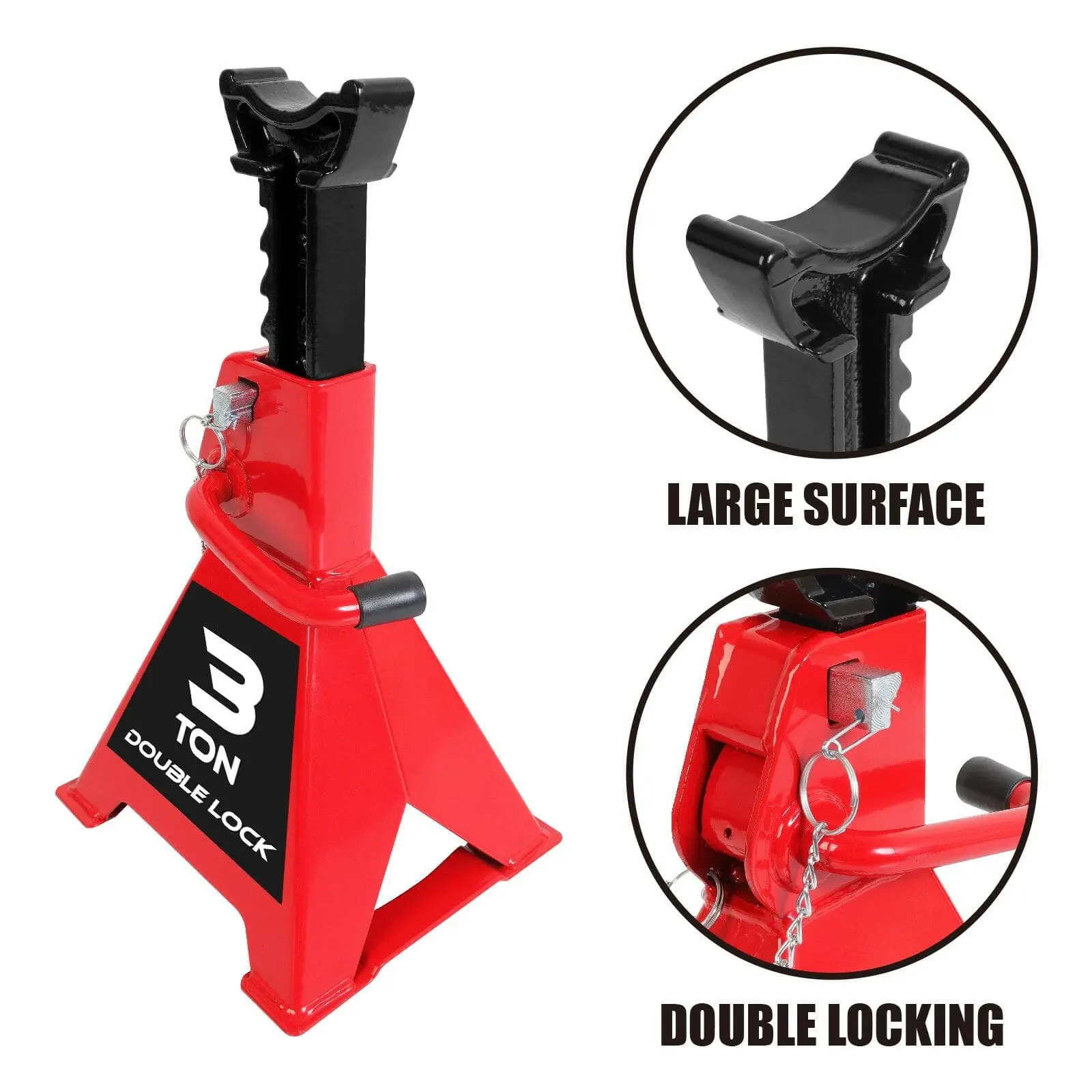 BIG RED Double Locking Jack Stands - Image 30