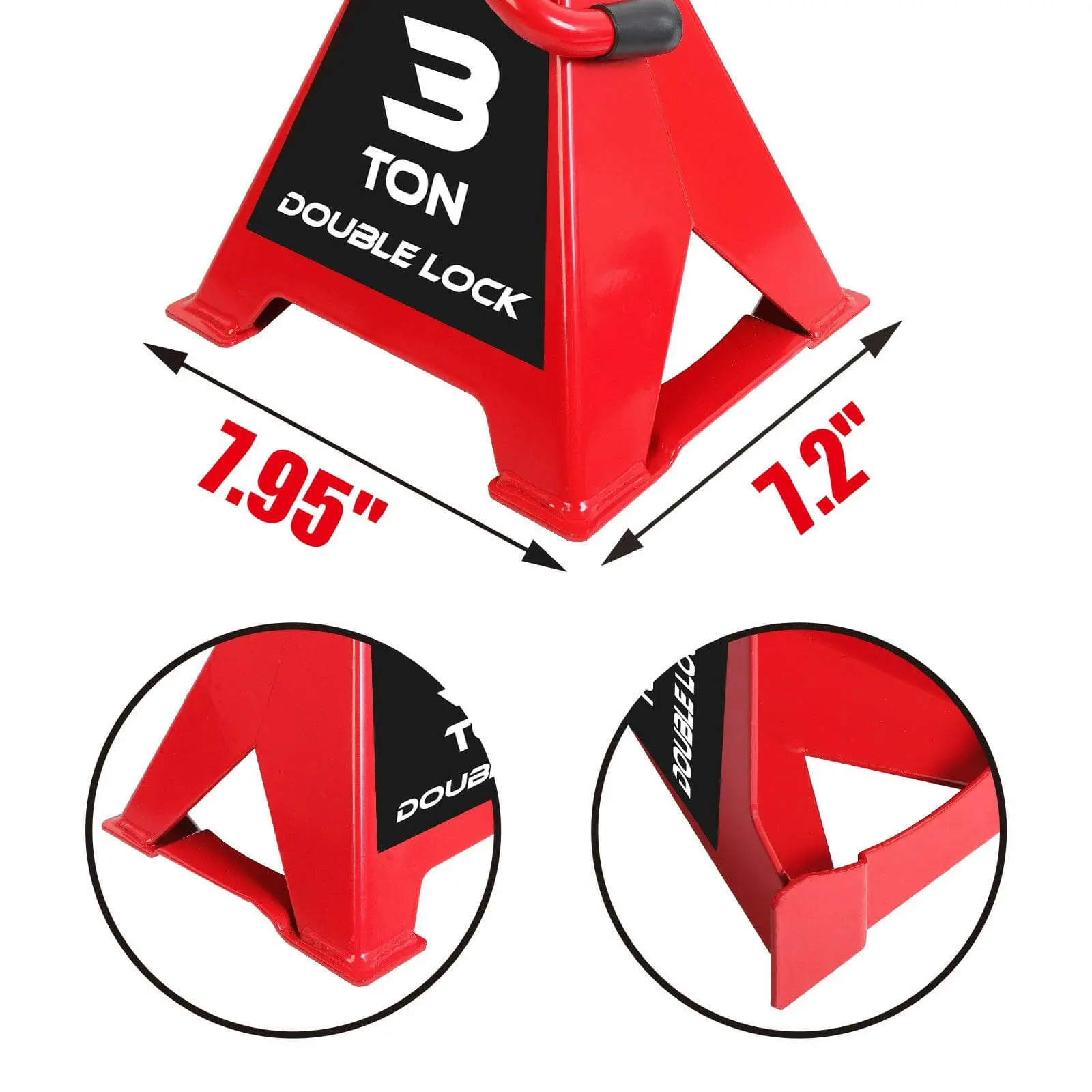 BIG RED Double Locking Jack Stands - Image 31