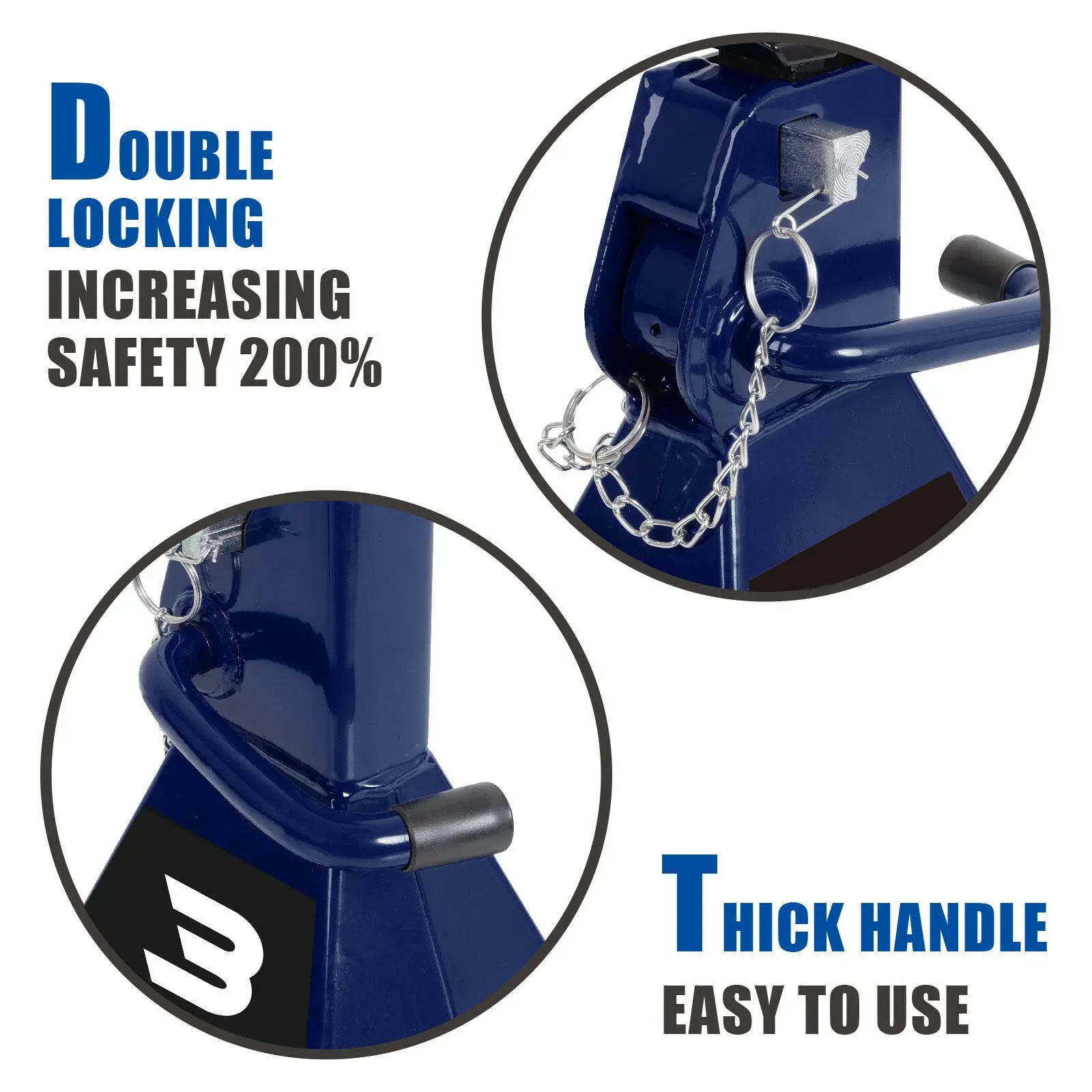 BIG RED Double Locking Jack Stands - Image 47