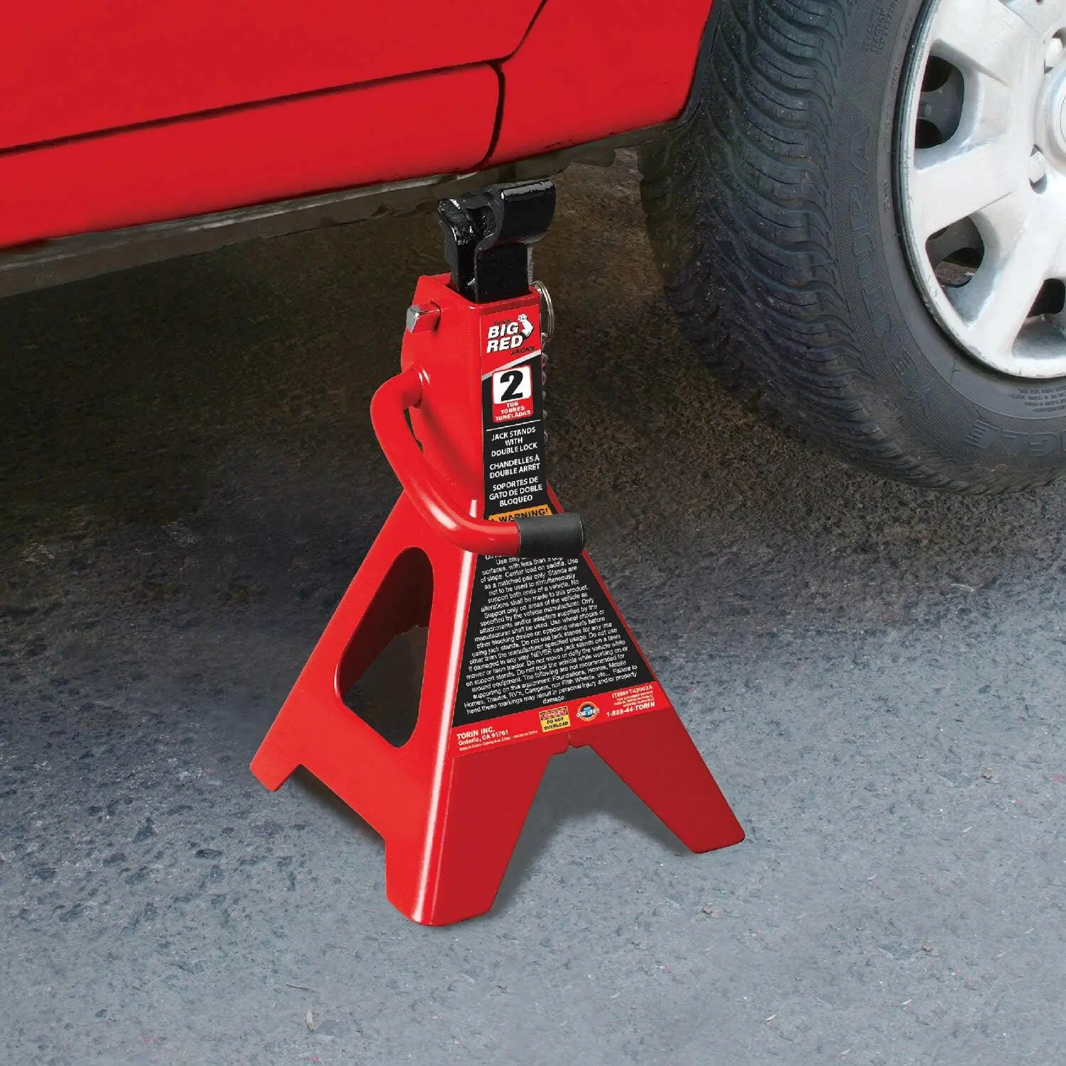 BIG RED Double Locking Jack Stands - Image 5