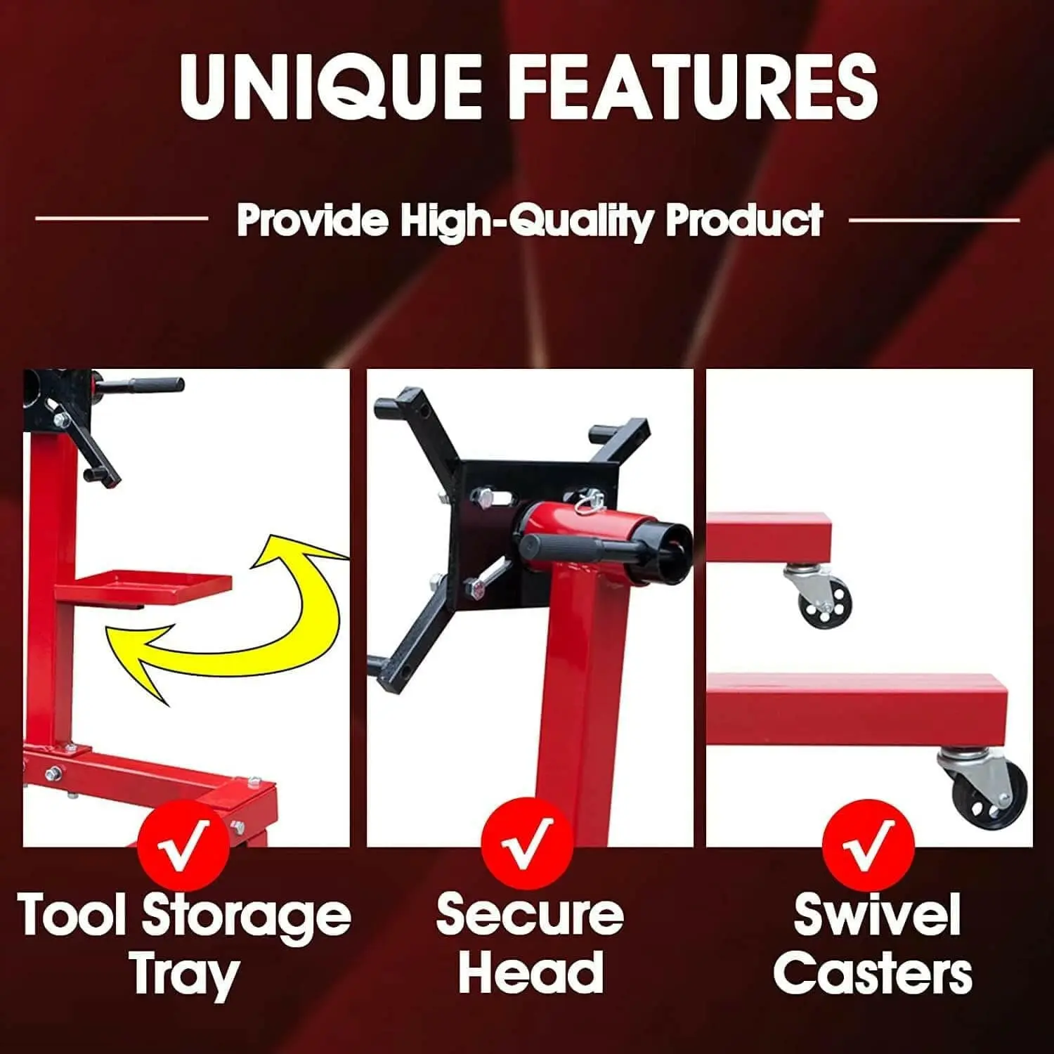 BIG RED Engine Stand 750LBS/1000LBS/1250LBS - Image 28