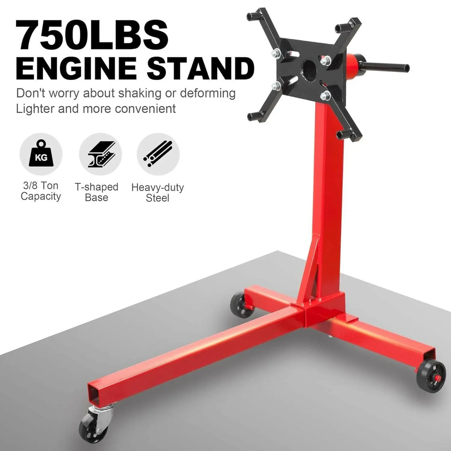 BIG RED Engine Stand 750LBS/1000LBS/1250LBS - Image 4