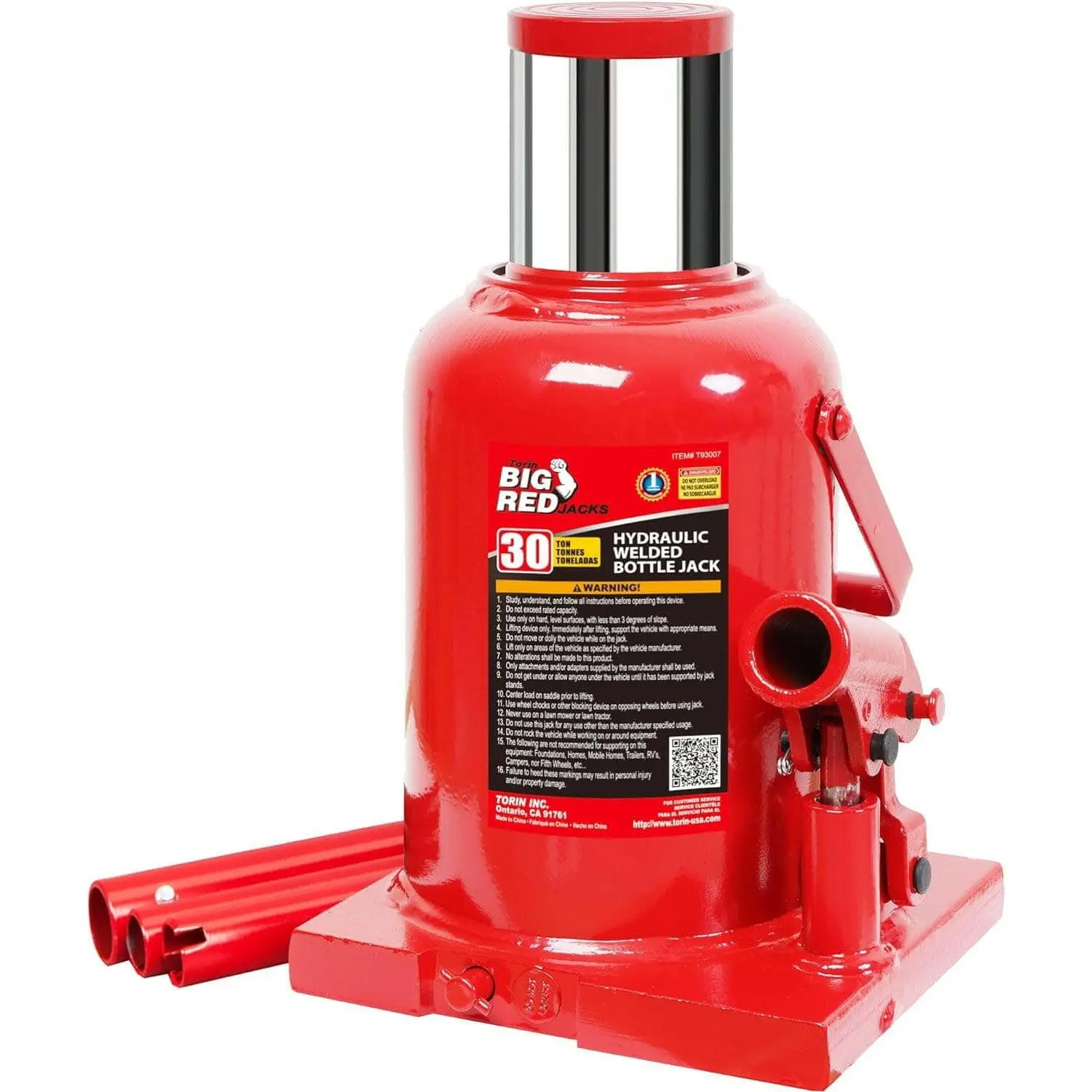 BIG RED Heavy Duty Welded Bottle Jack