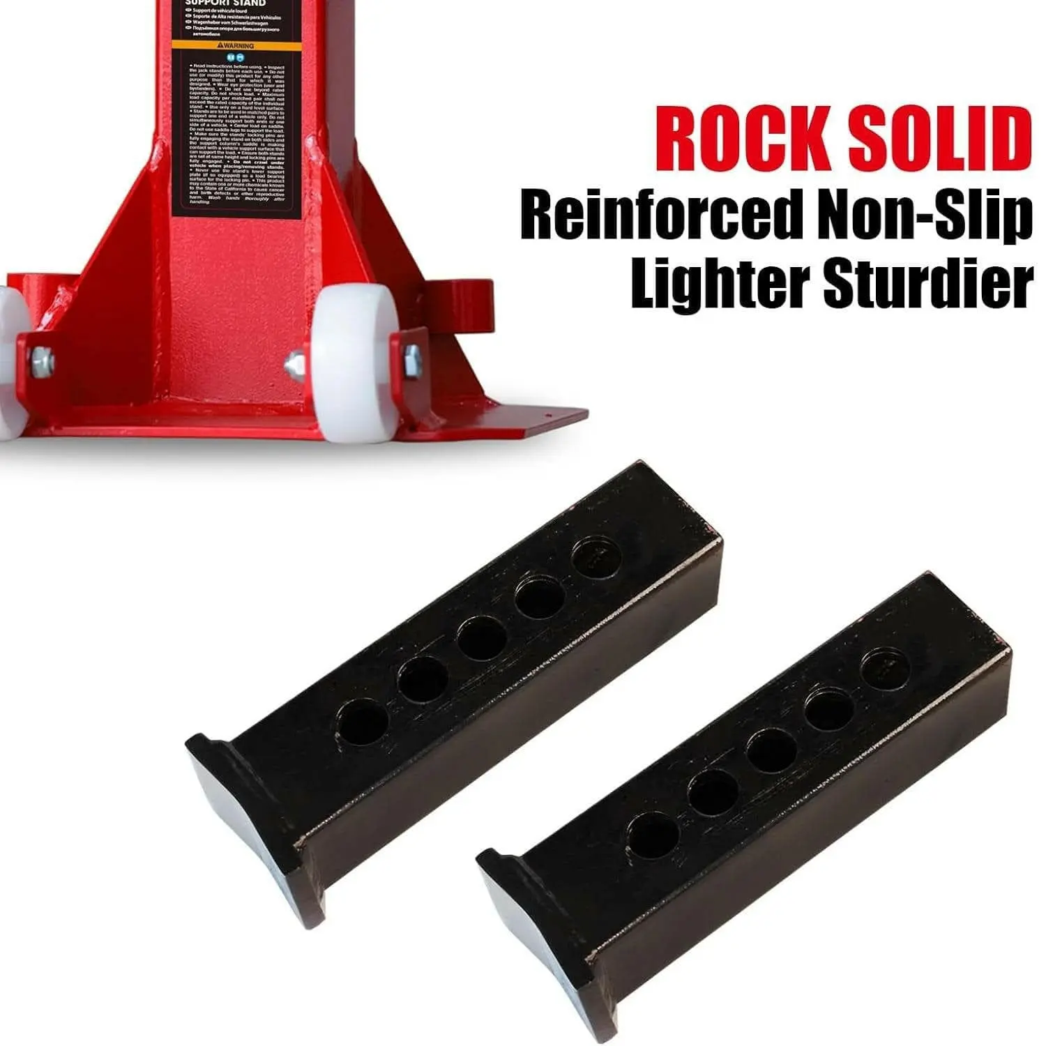 BIG RED Heavy Duty Jack Stands with Pin Locking - Image 13