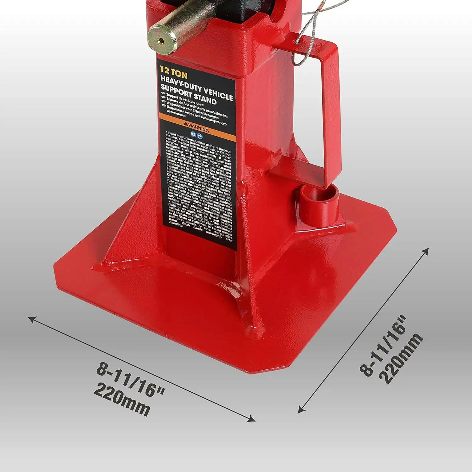 BIG RED Heavy Duty Jack Stands with Pin Locking - Image 17