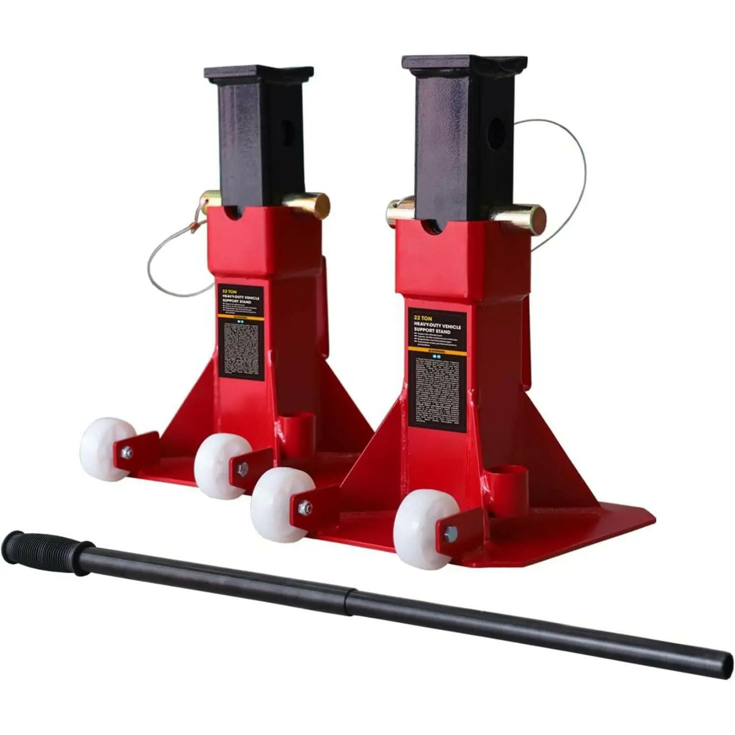 BIG RED Heavy Duty Jack Stands with Pin Locking - Image 21