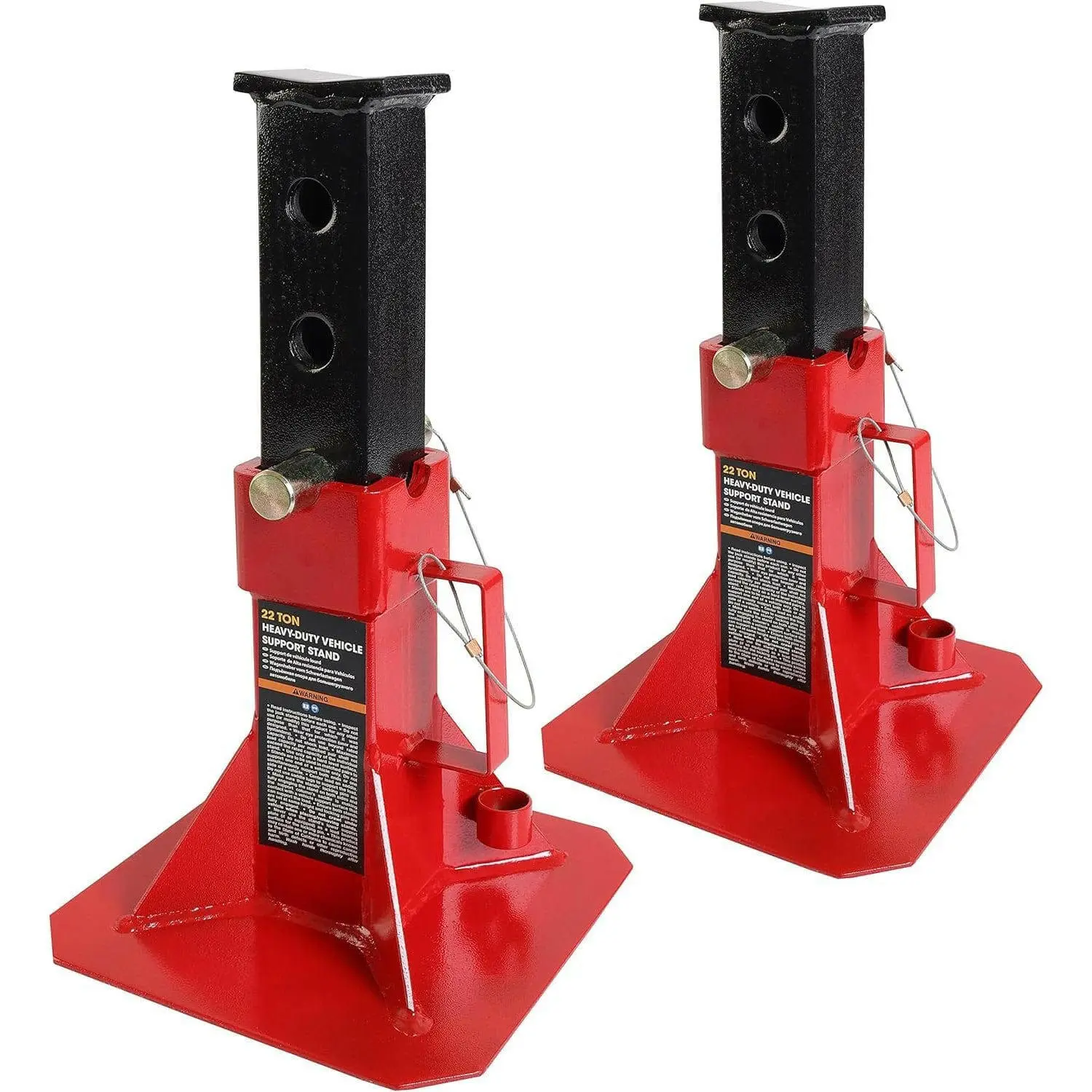 BIG RED Heavy Duty Jack Stands with Pin Locking - Image 28