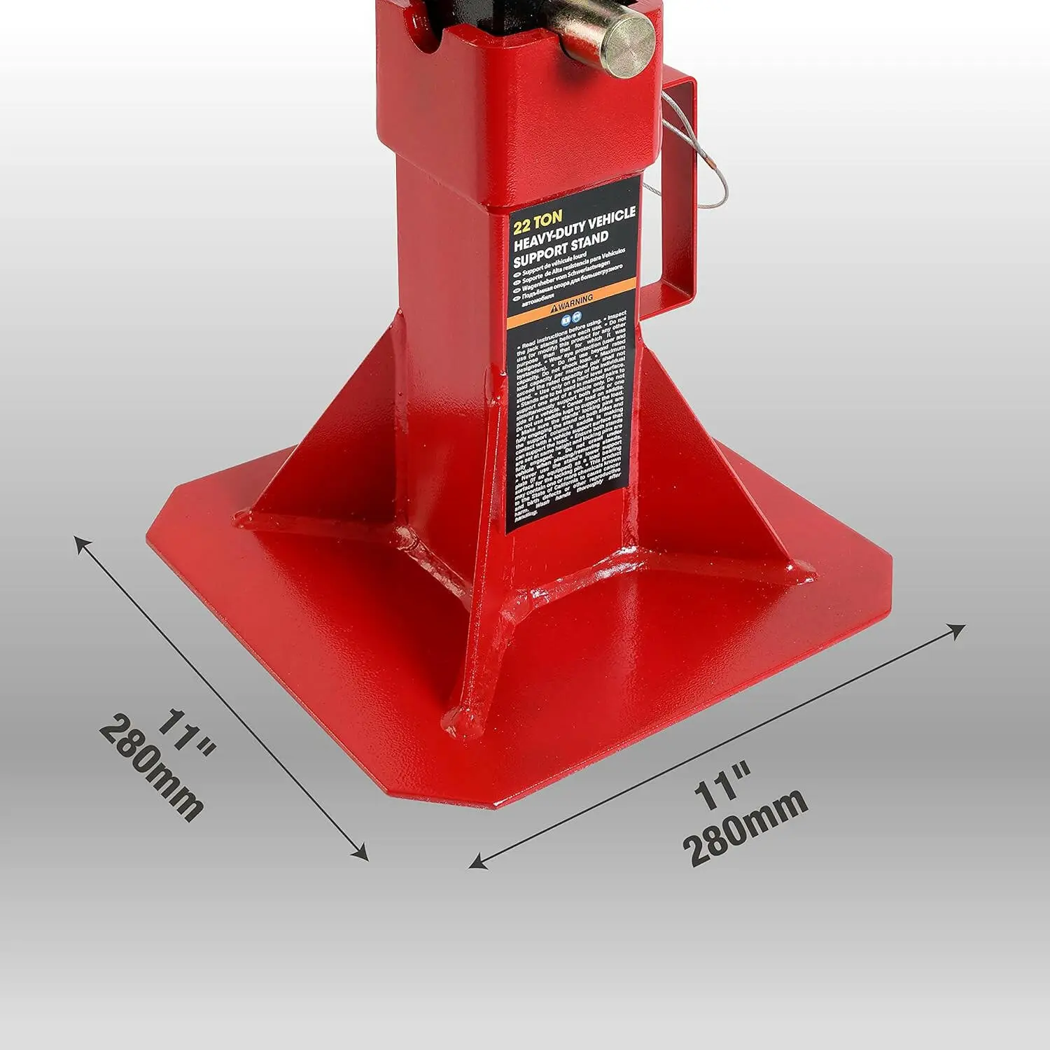 BIG RED Heavy Duty Jack Stands with Pin Locking - Image 30