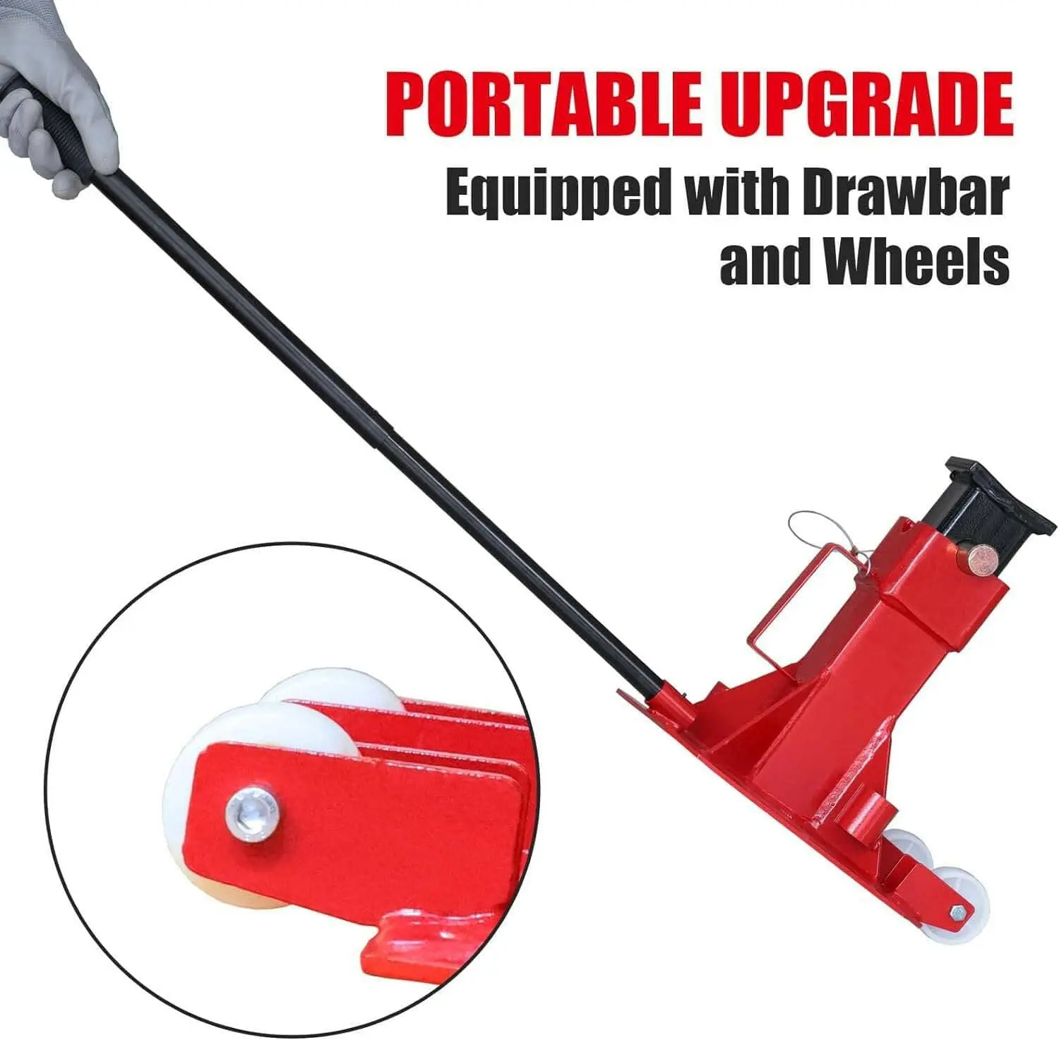 BIG RED Heavy Duty Jack Stands with Pin Locking - Image 4
