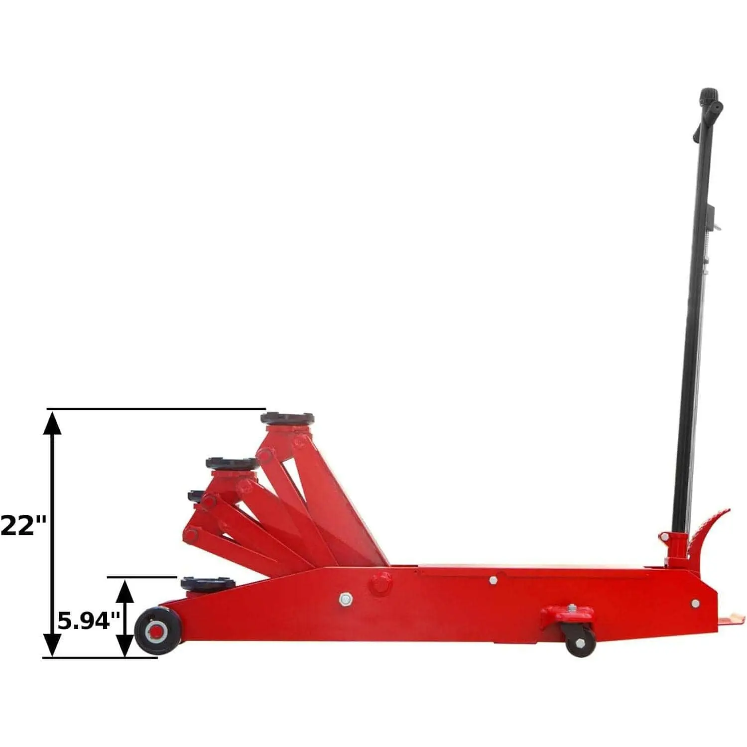 BIG RED Heavy Duty Long Reach Floor Jack - Image 2