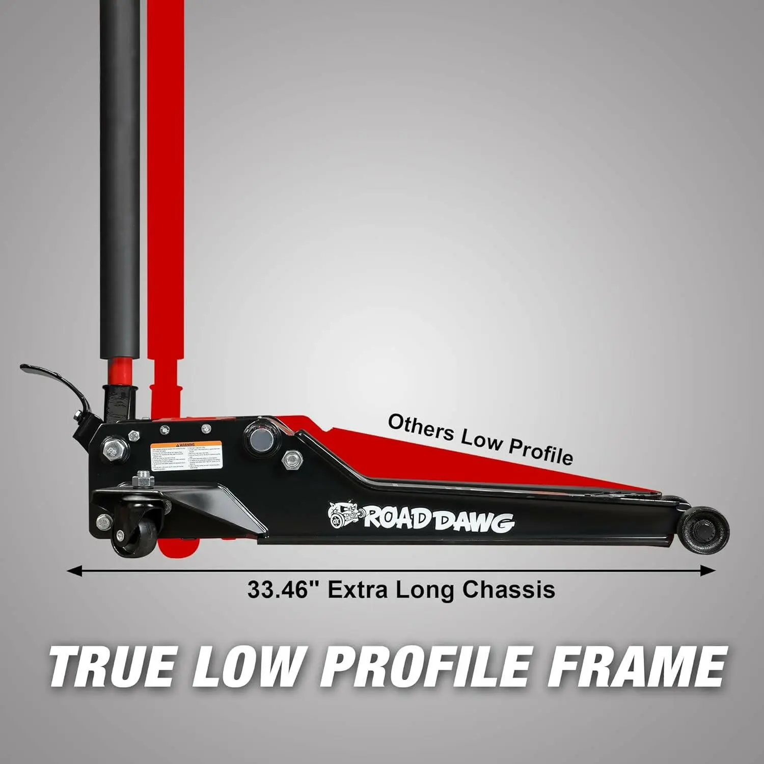 BIG RED Low Profile Dual Piston Floor Jack - Image 3