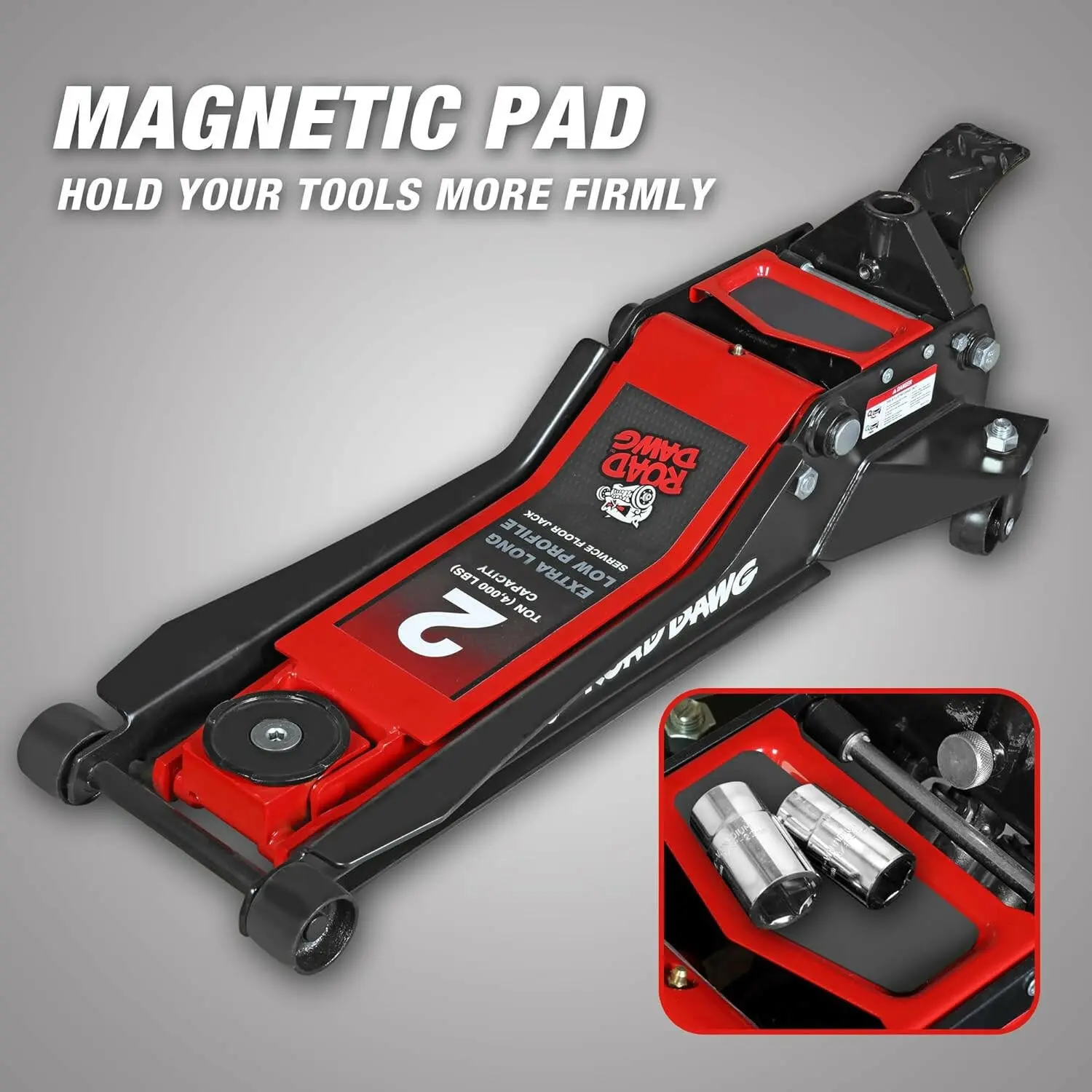 BIG RED Low Profile Dual Piston Floor Jack - Image 6