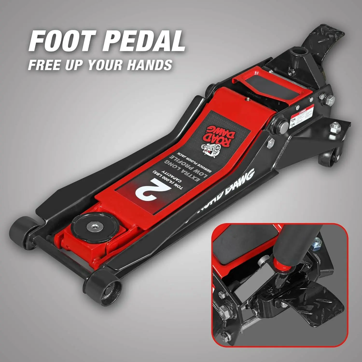 BIG RED Low Profile Dual Piston Floor Jack - Image 7