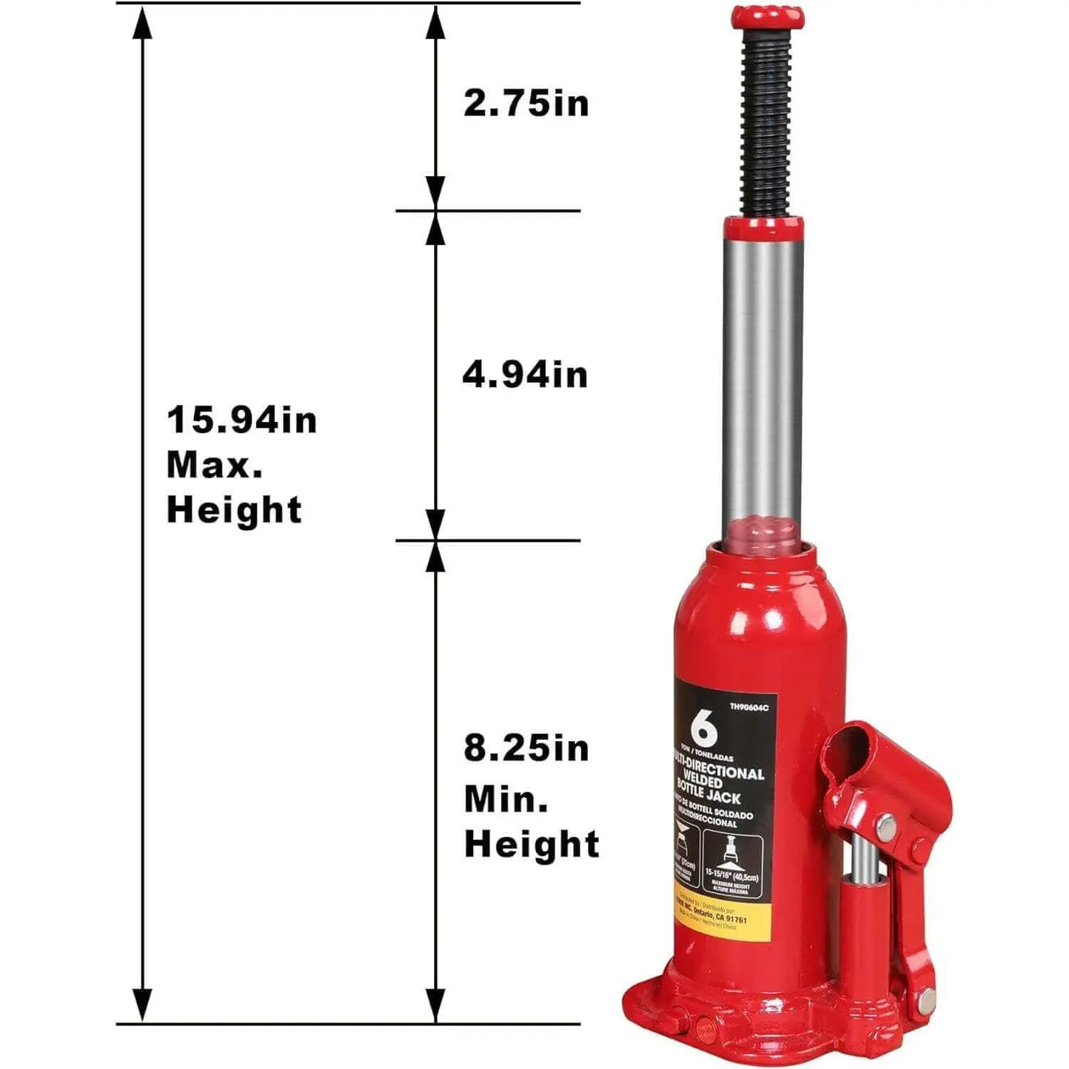 BIG RED Multi-Directional Bottle Jack - Image 14