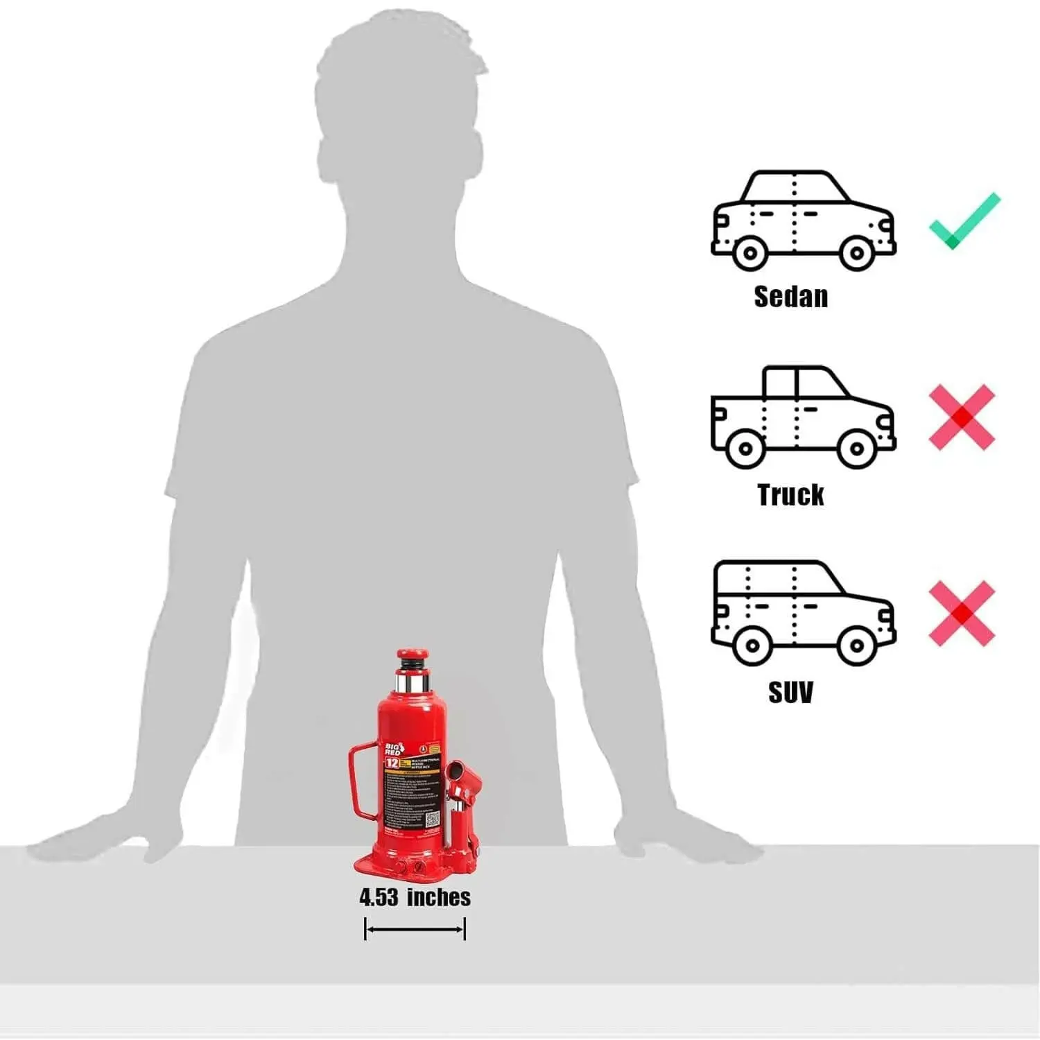 BIG RED Multi-Directional Bottle Jack - Image 26