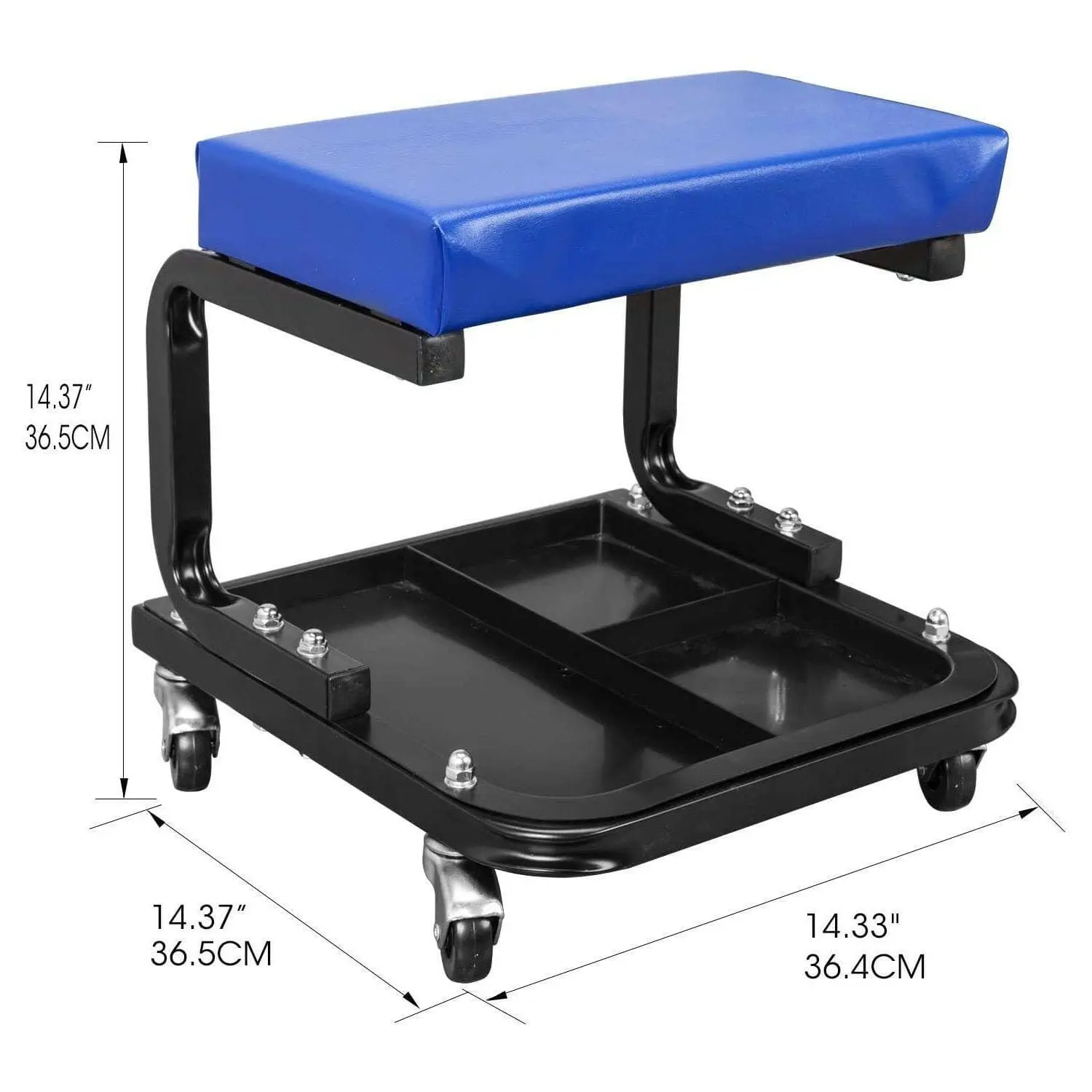 BIG RED Rolling Creeper Seat with Tool Tray - Image 14