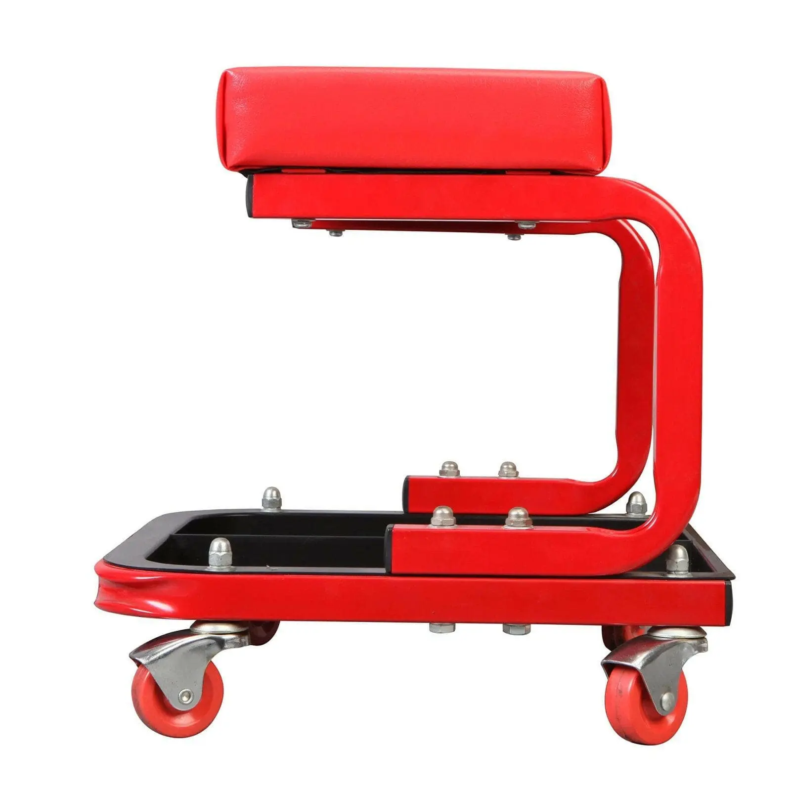 BIG RED Rolling Creeper Seat with Tool Tray - Image 3