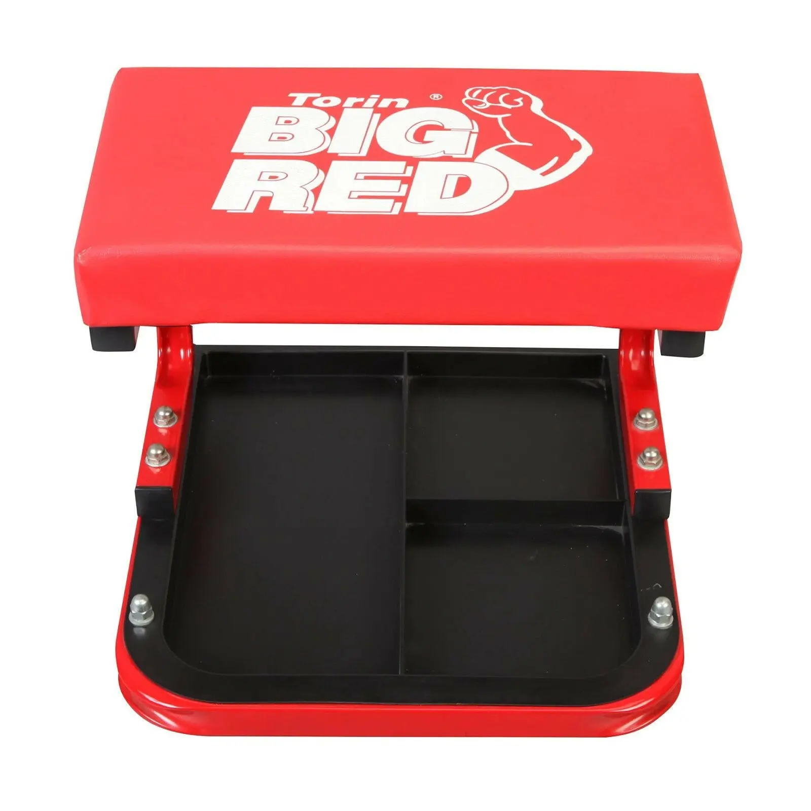 BIG RED Rolling Creeper Seat with Tool Tray - Image 4
