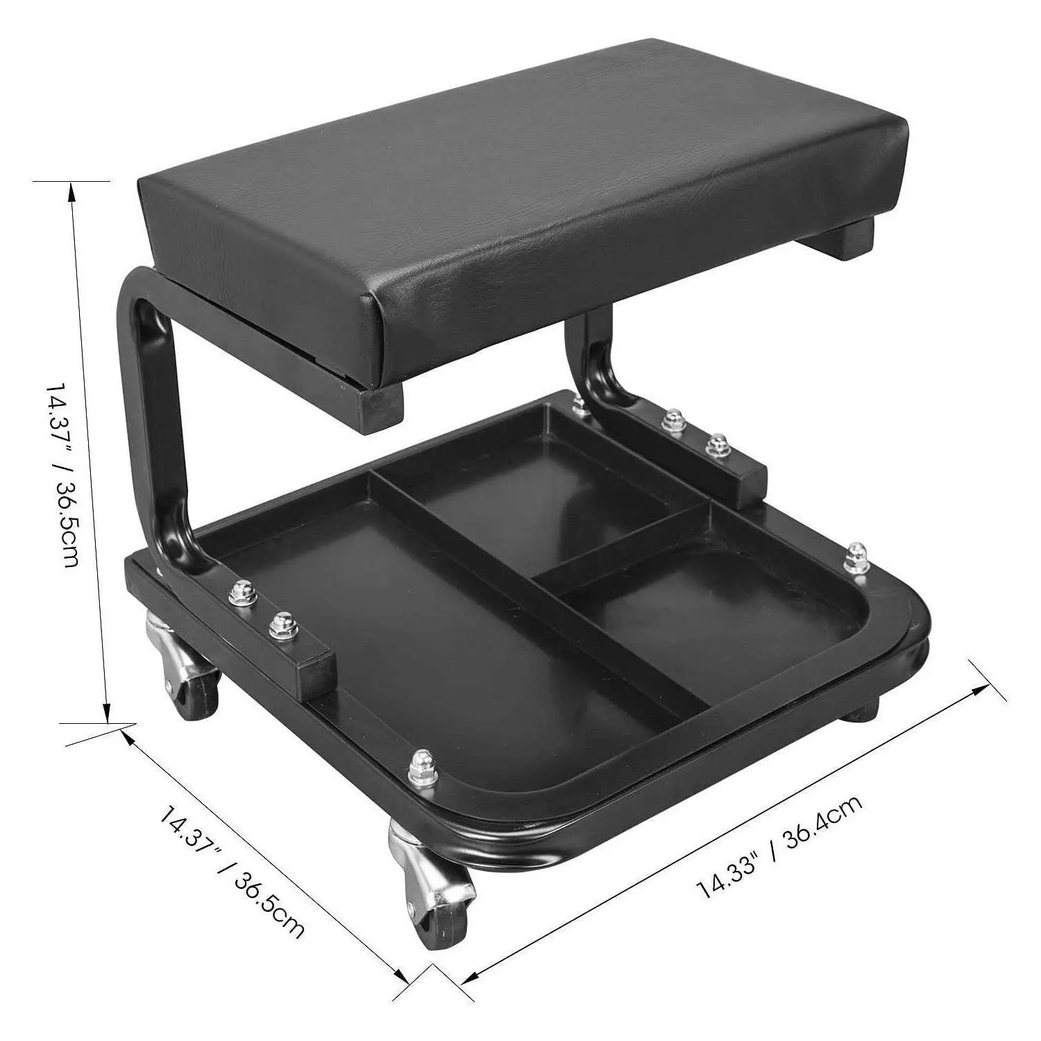 BIG RED Rolling Creeper Seat with Tool Tray - Image 8