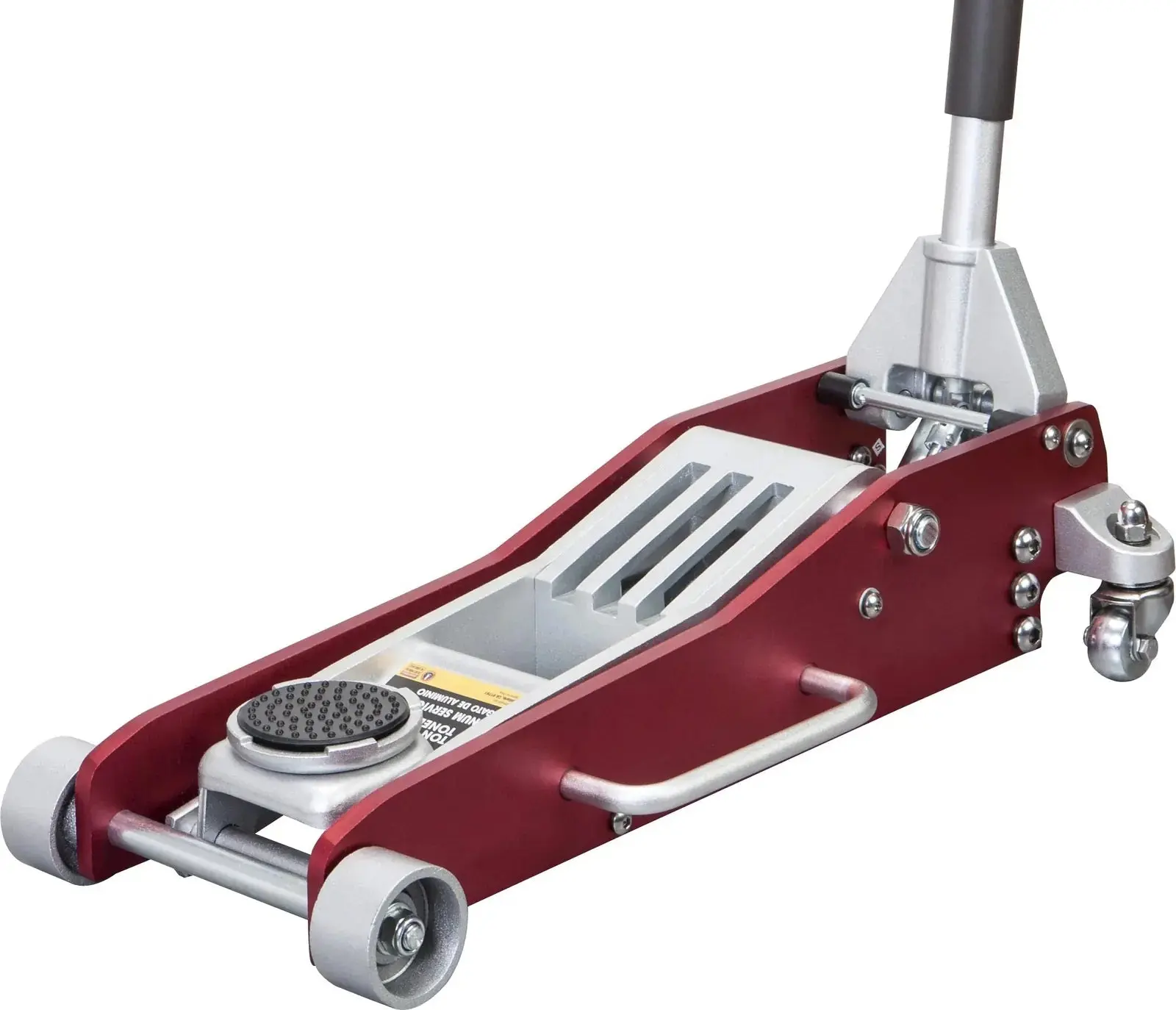 BIG RED Torin Low Profile Economic Aluminum Service/Floor Red Jack - Image 2